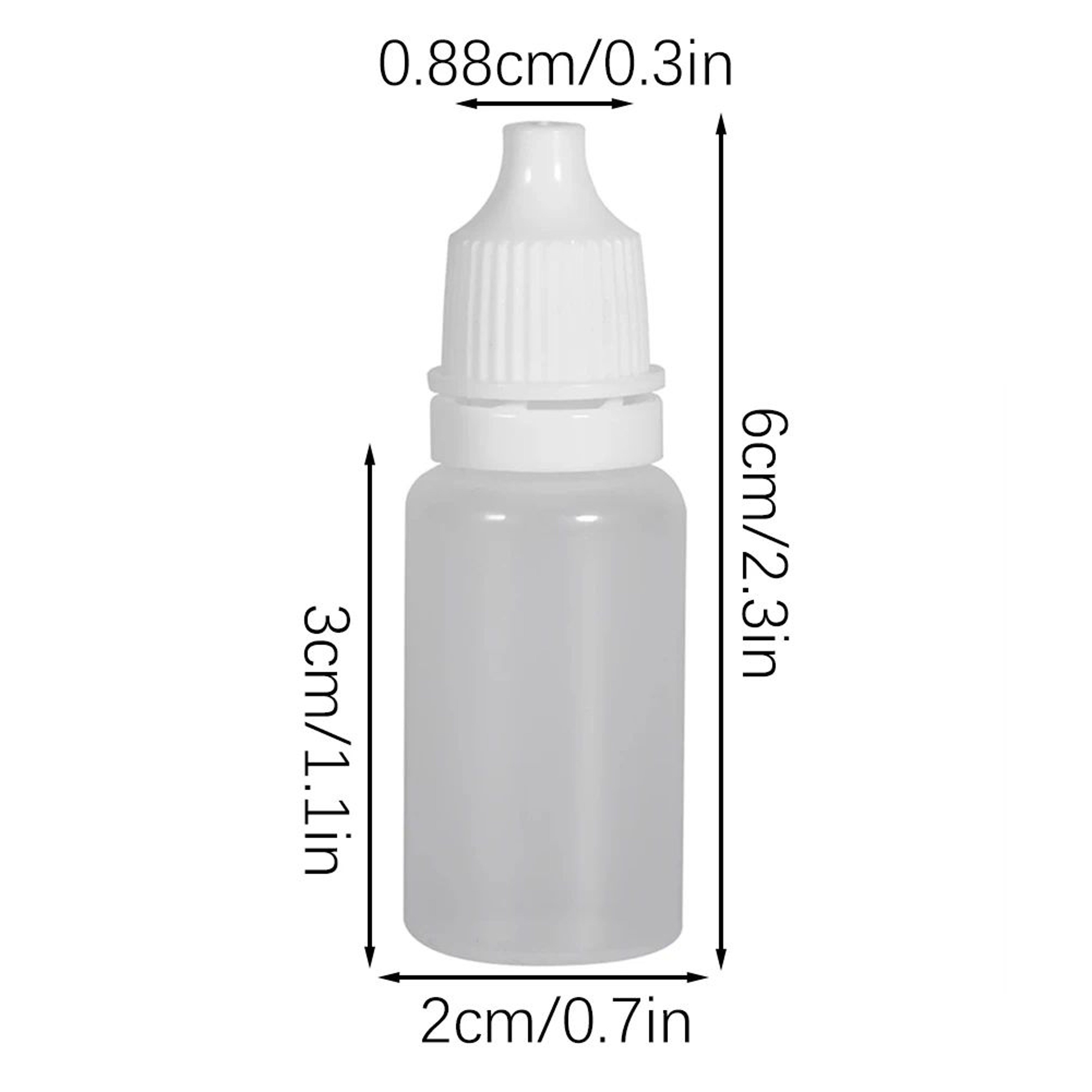 50PCS Childproof Squeeze Dropper Bottles For Precise Liquid Storage 6