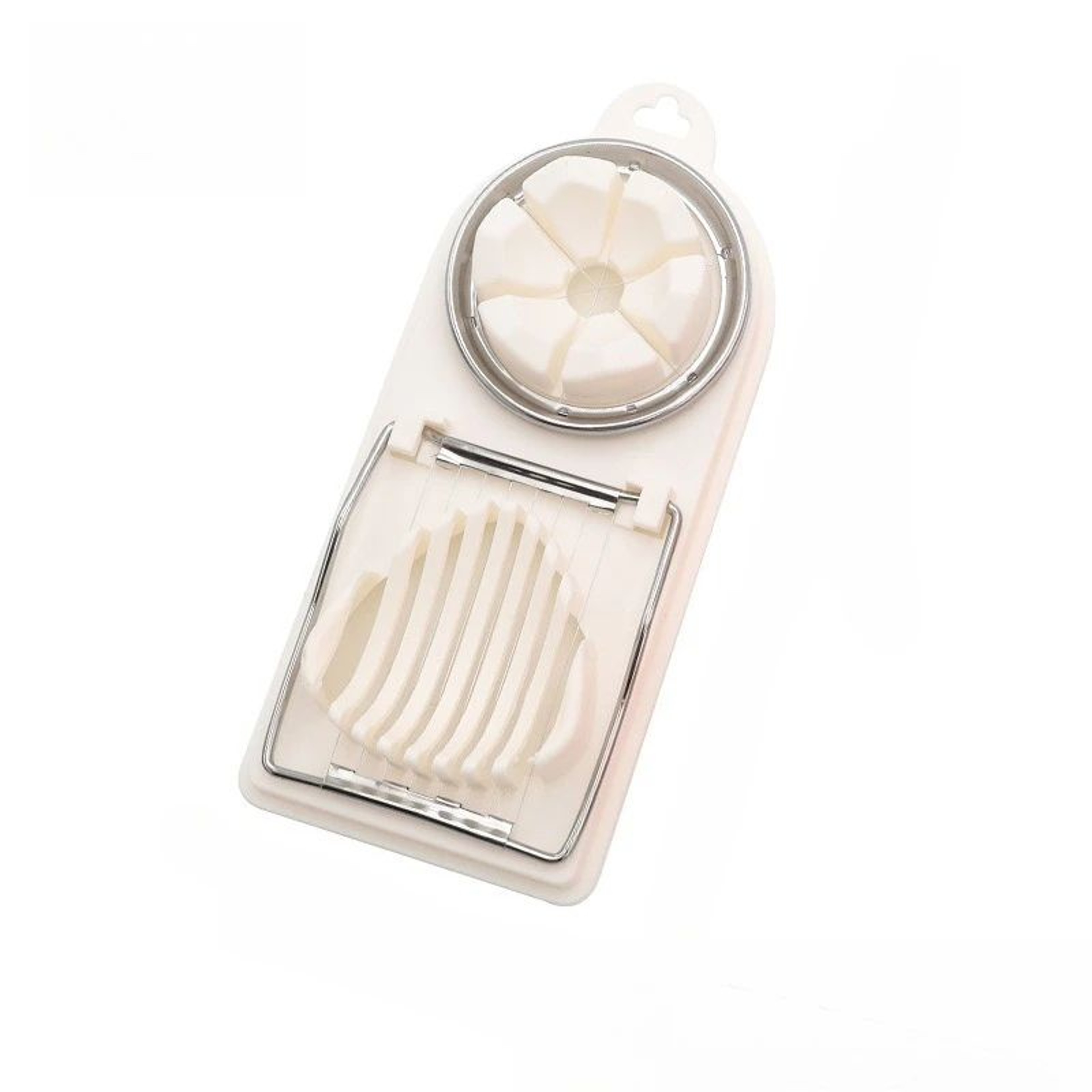 2in1 Stainless Steel Egg Slicer And Multifunctional Food Cutter 9