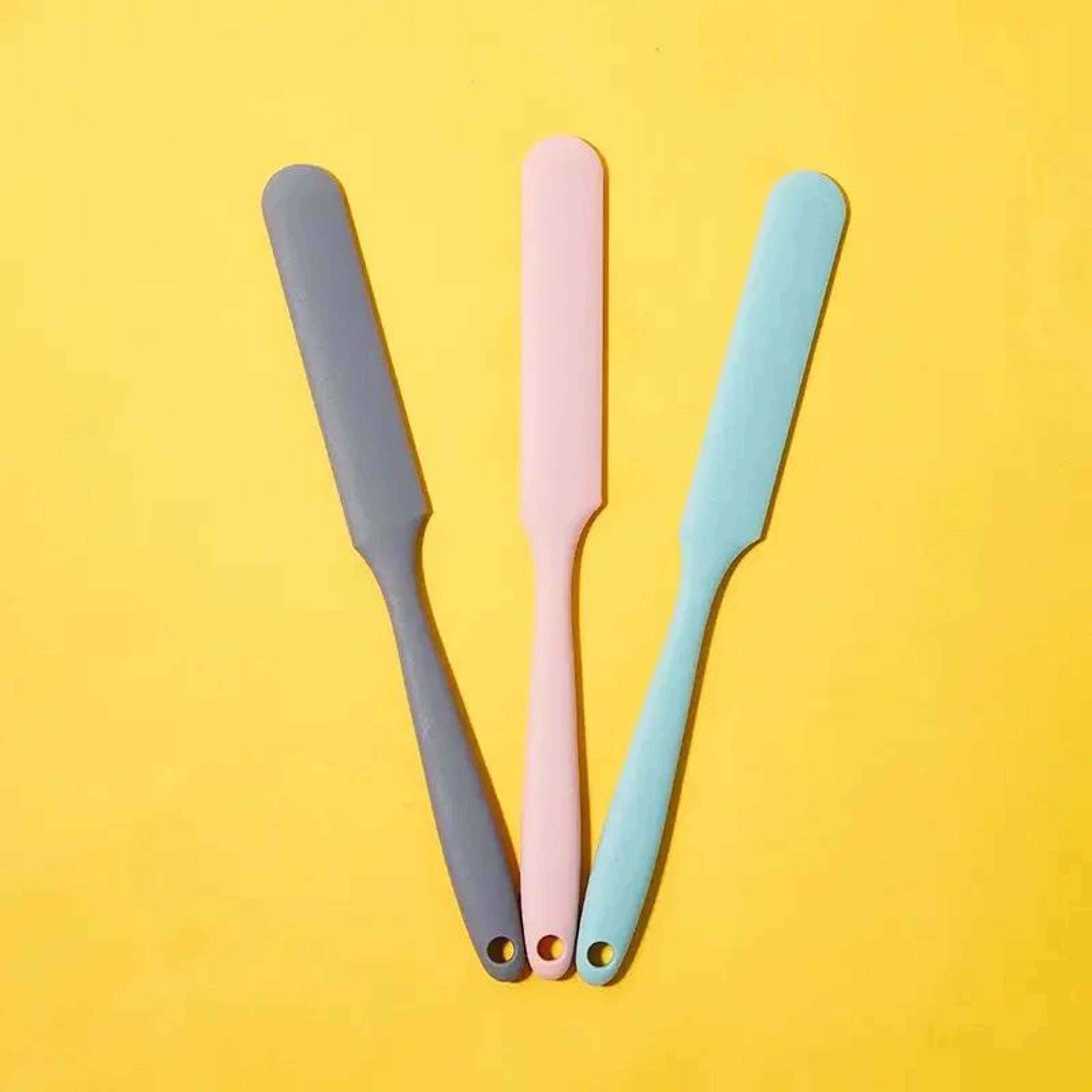 Small Silicone Baking Spatula For Cream Butter Jam Mixing And Cake Decorating 1