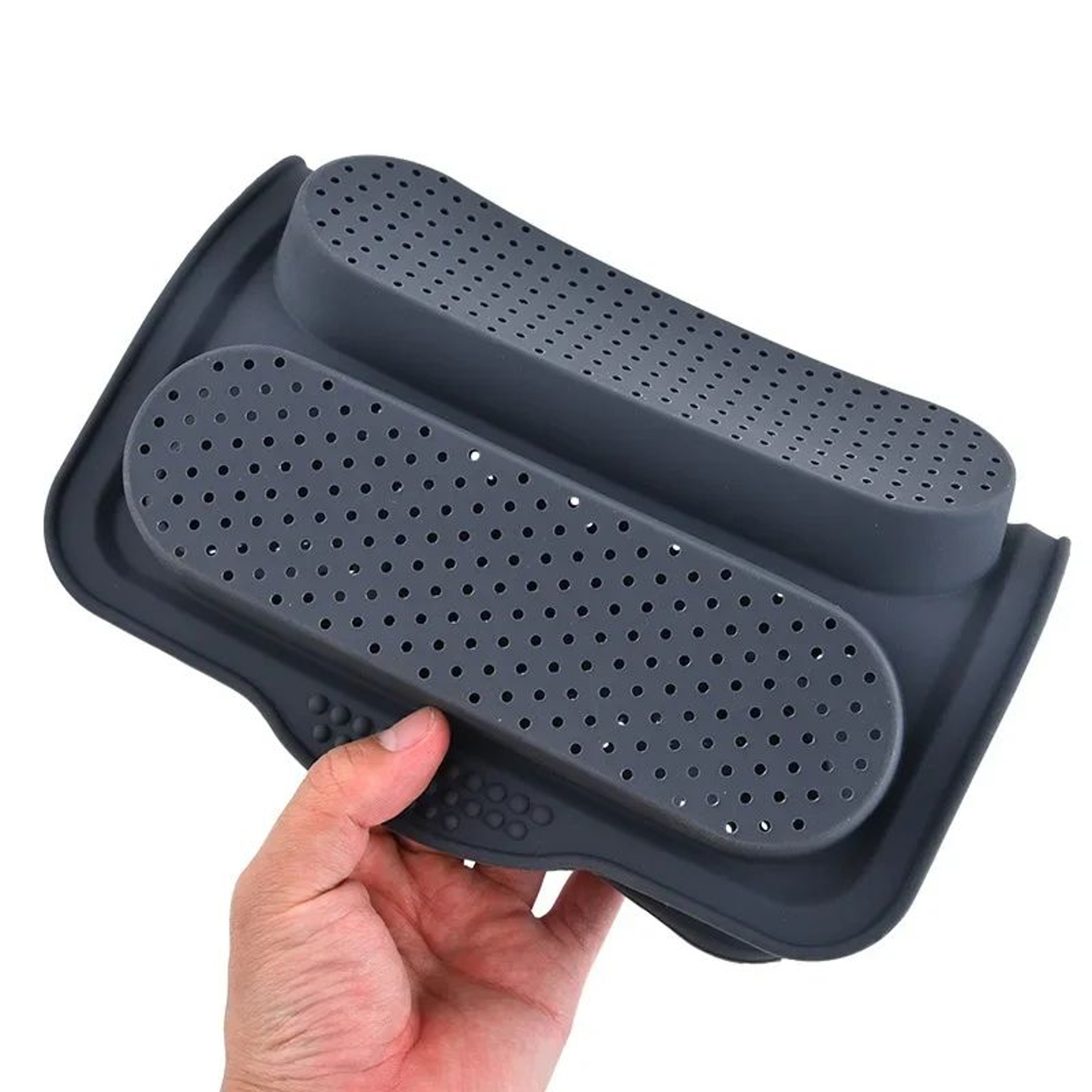 4Grid Silicone Baguette Baking Pan  Nonstick French Bread And Hot Dog Bun Mold 4