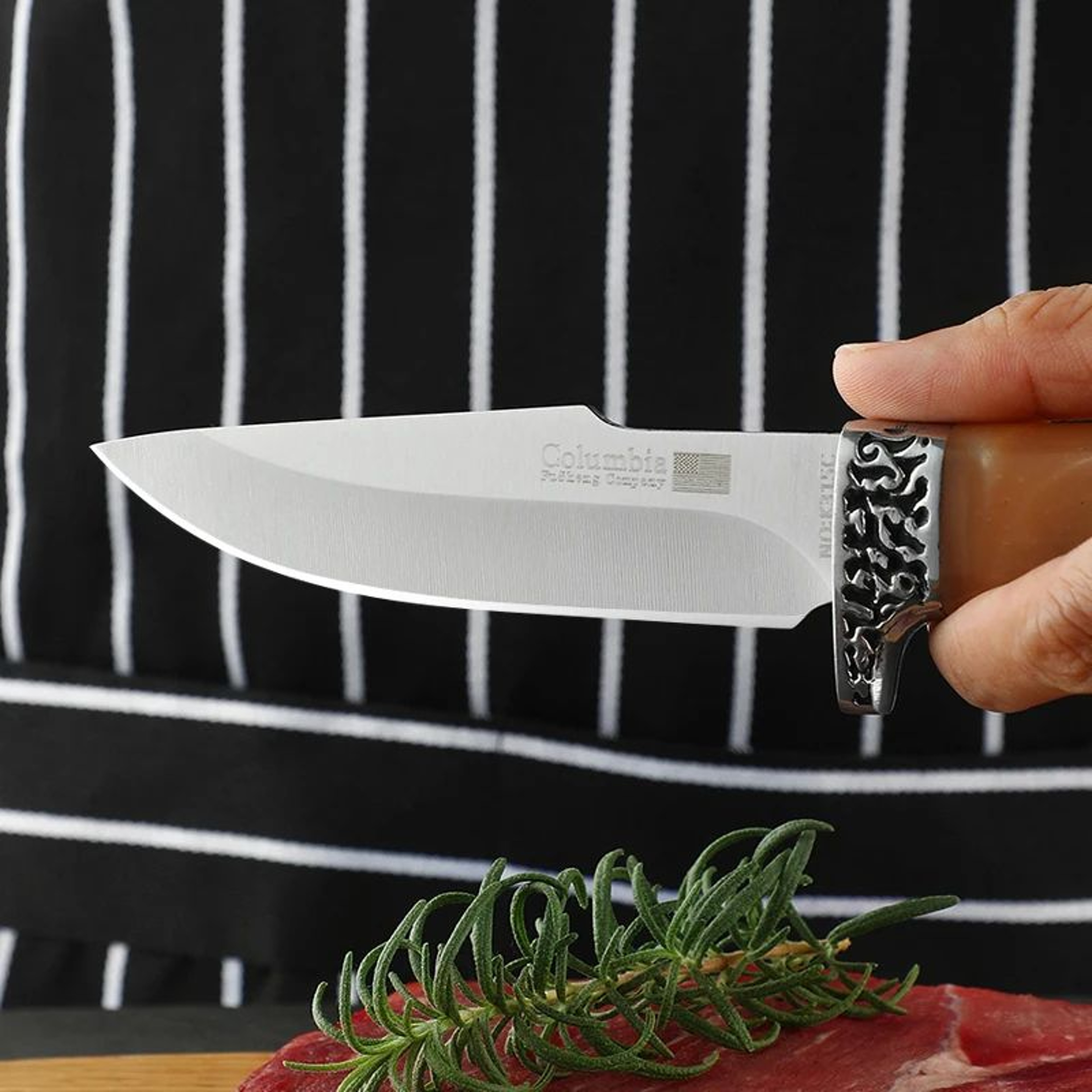 Portable Stainless Steel Pocket Knife For Camping Food Prep And Everyday Carry 1