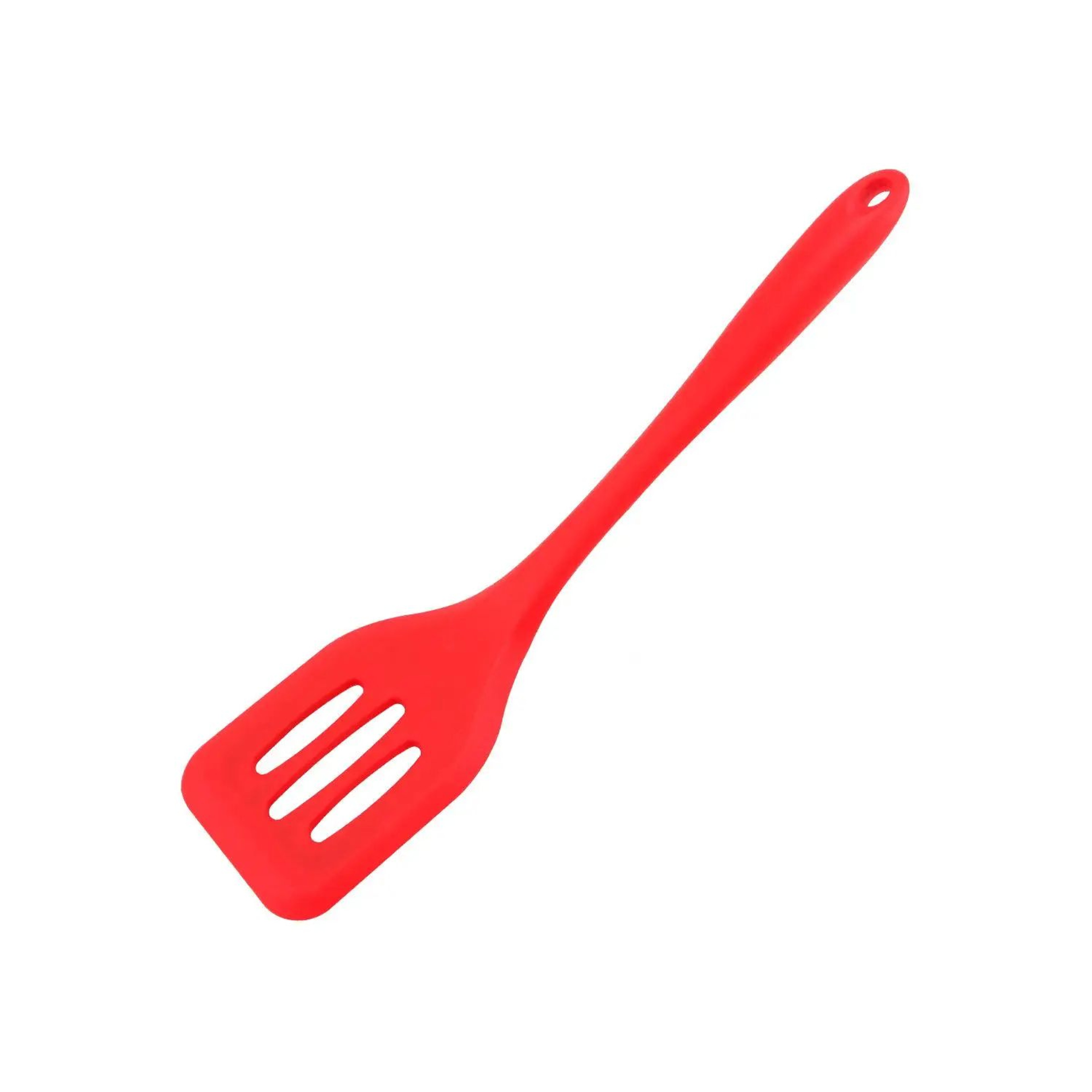 Silicone Slotted Turner Spatula For Nonstick Cookware Eggs And Fish 8