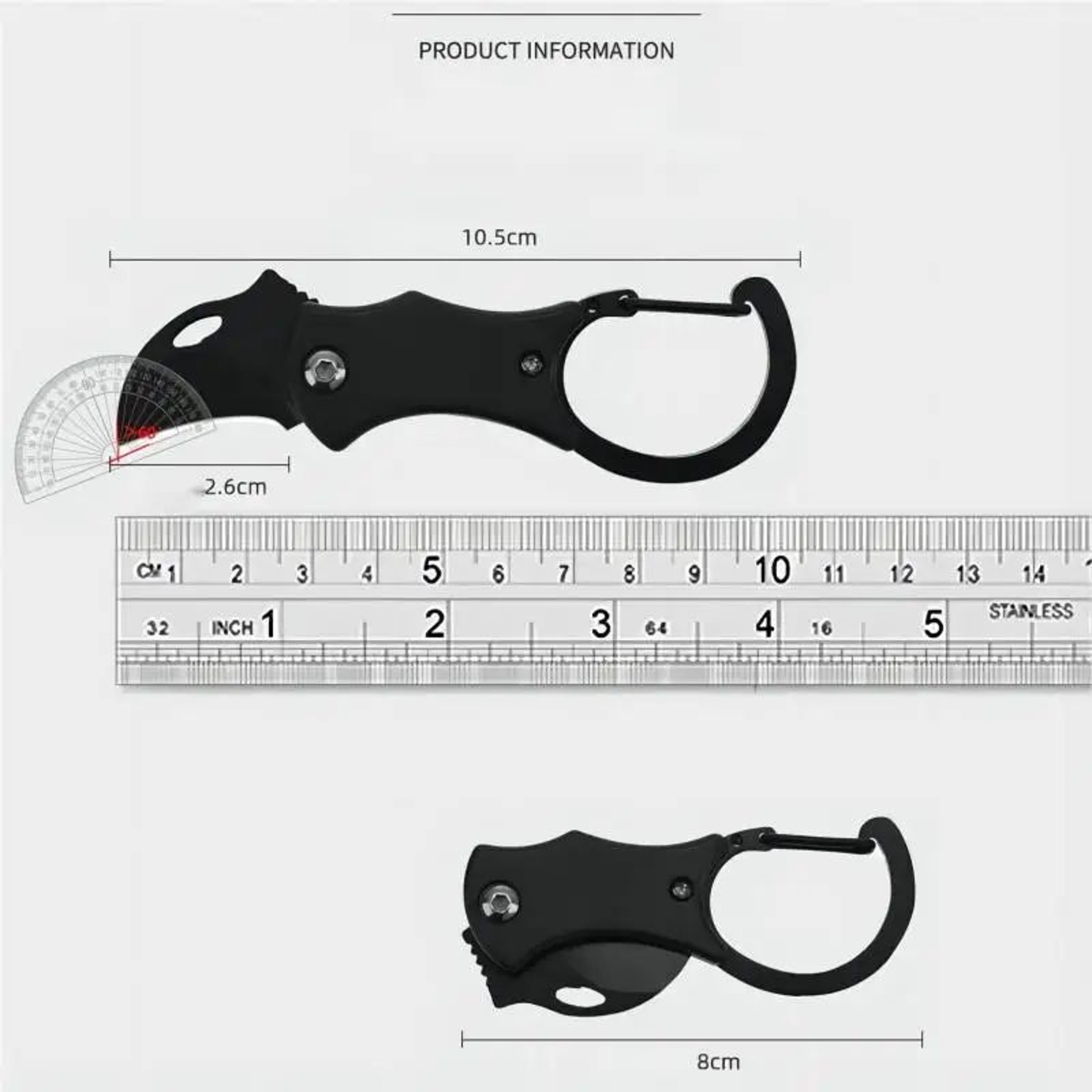 Mini Folding Pocket Knife Compact Keychain Utility Cutter 3
