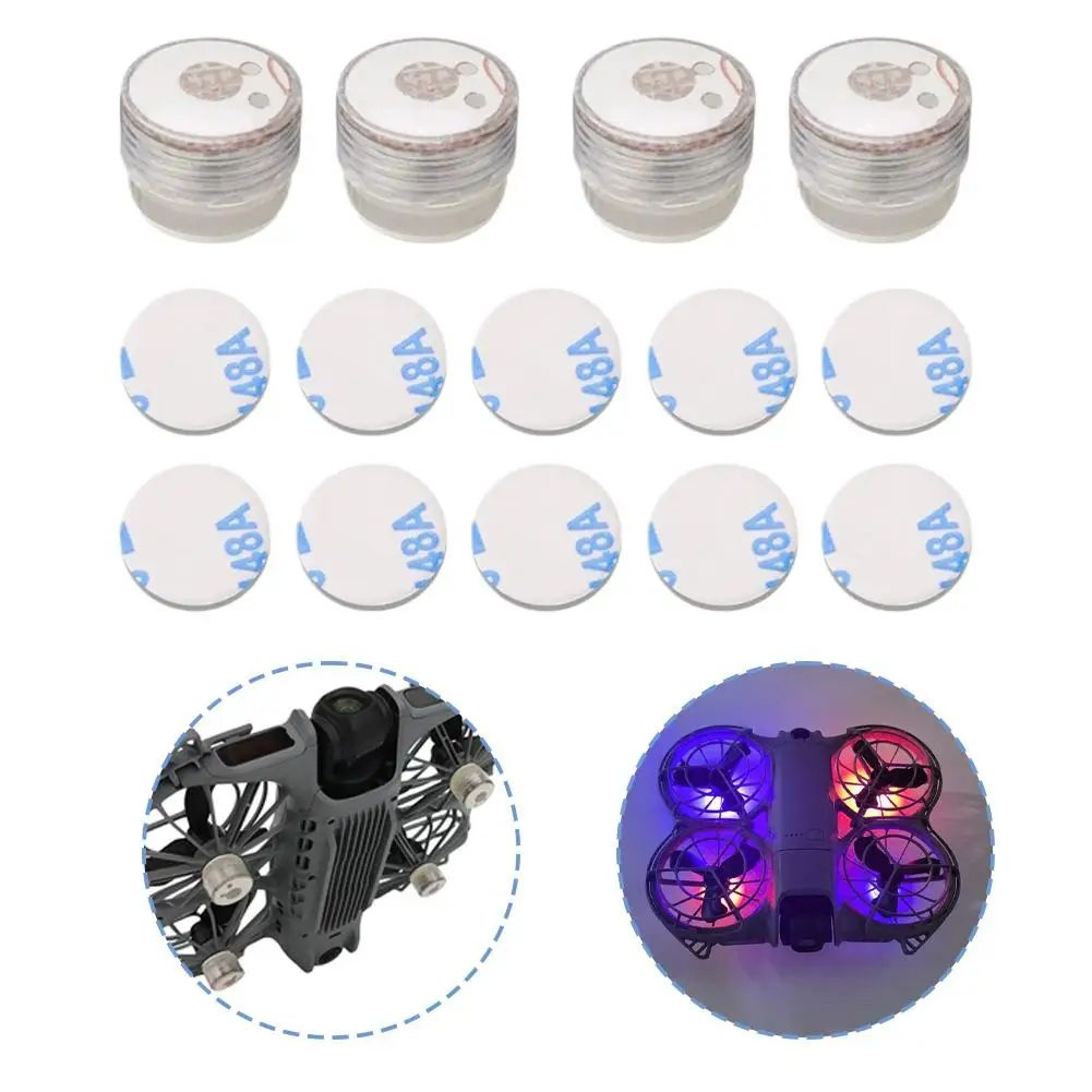 DJI Neo 2 Mini LED Drone Strobe Light Night Flight Signal Lamp 4