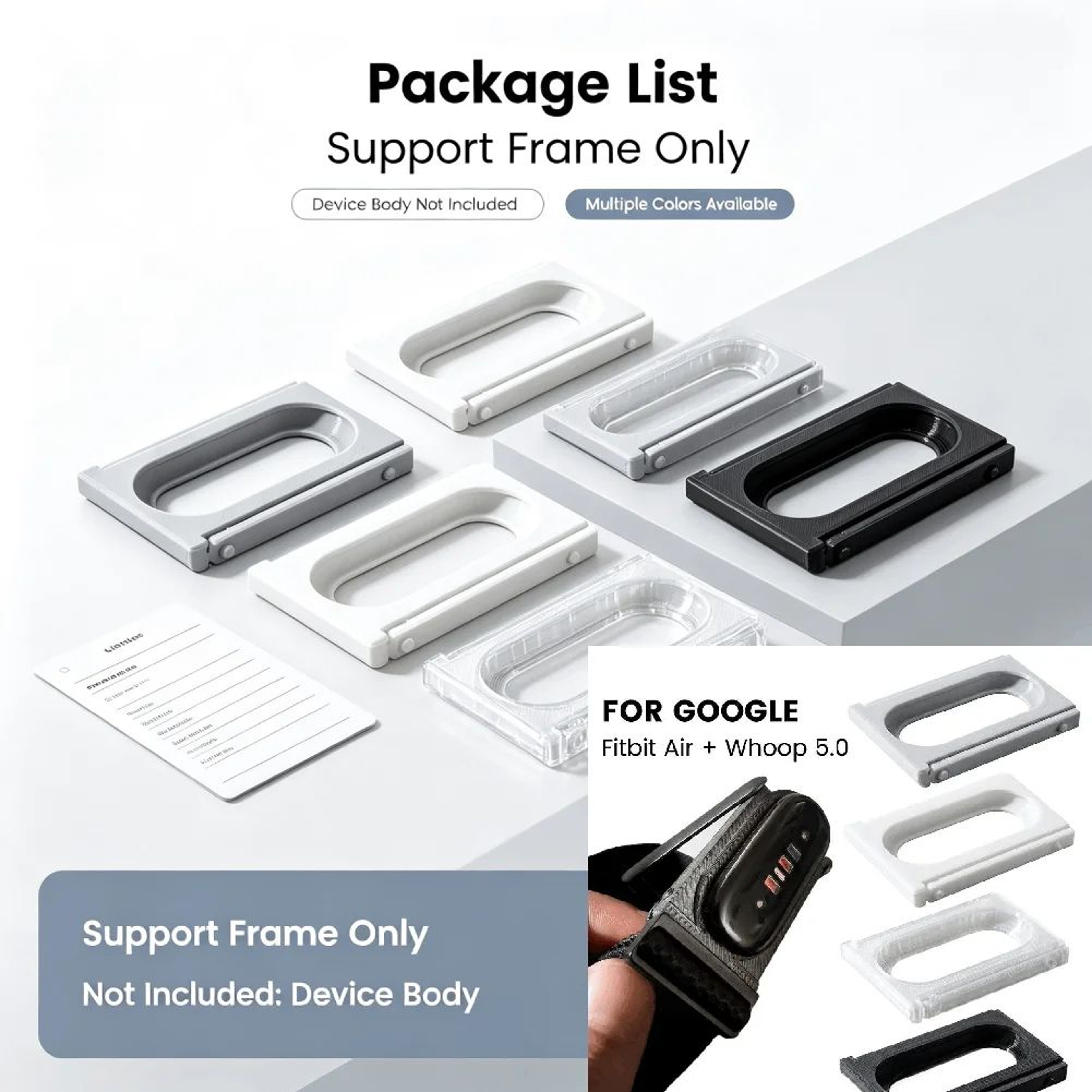 Fitbit Air To Whoop 50 Band Adapter Bracket 0