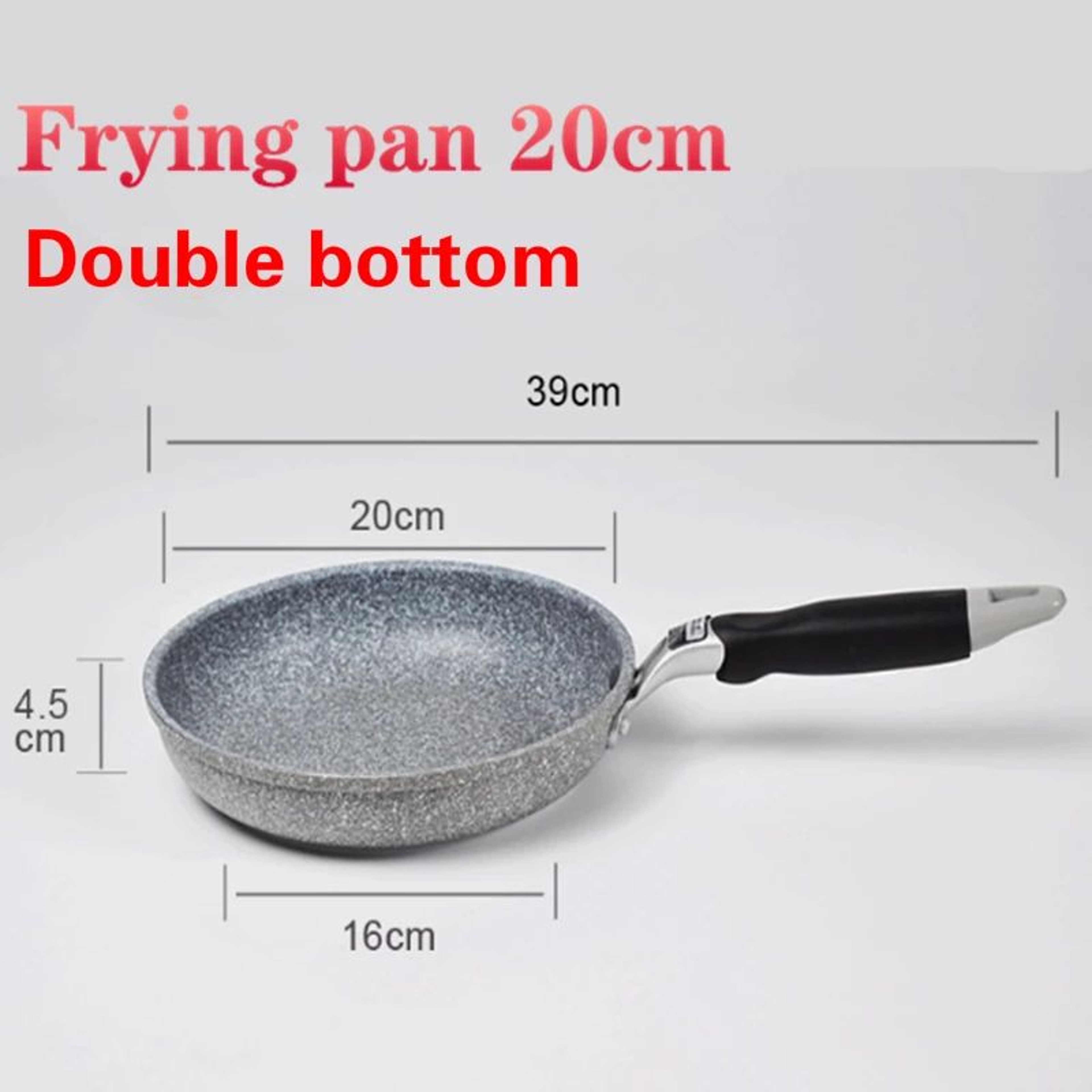 Stone NonStick Frying Pan And Wok  Induction And Gas Stove Cookware 6