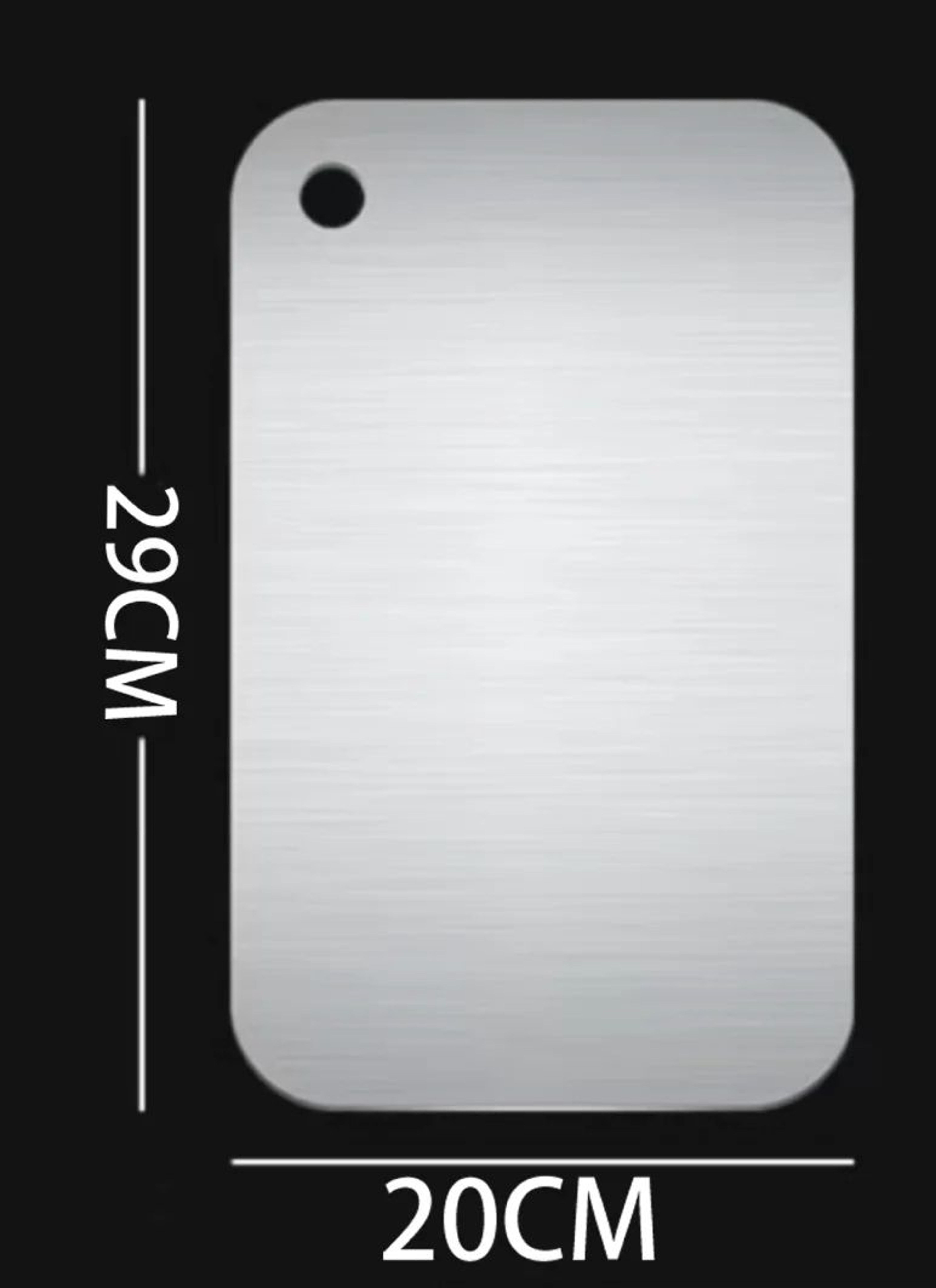 316 Stainless Steel DoubleSided Cutting Board For Meat Fruit And Vegetables 7