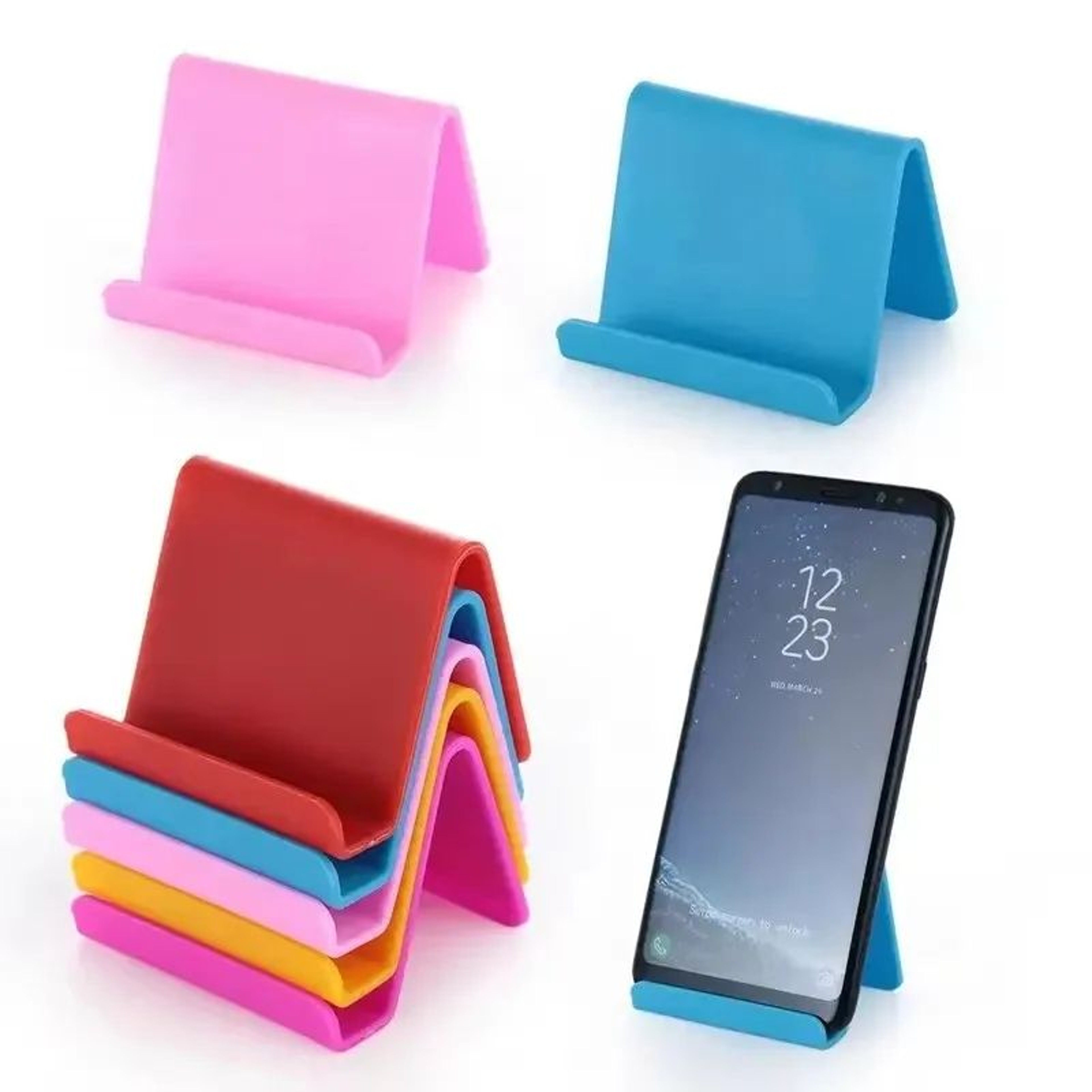 Mini Portable Kitchen Phone Holder Universal Movable Cellphone Stand 123PCS 1