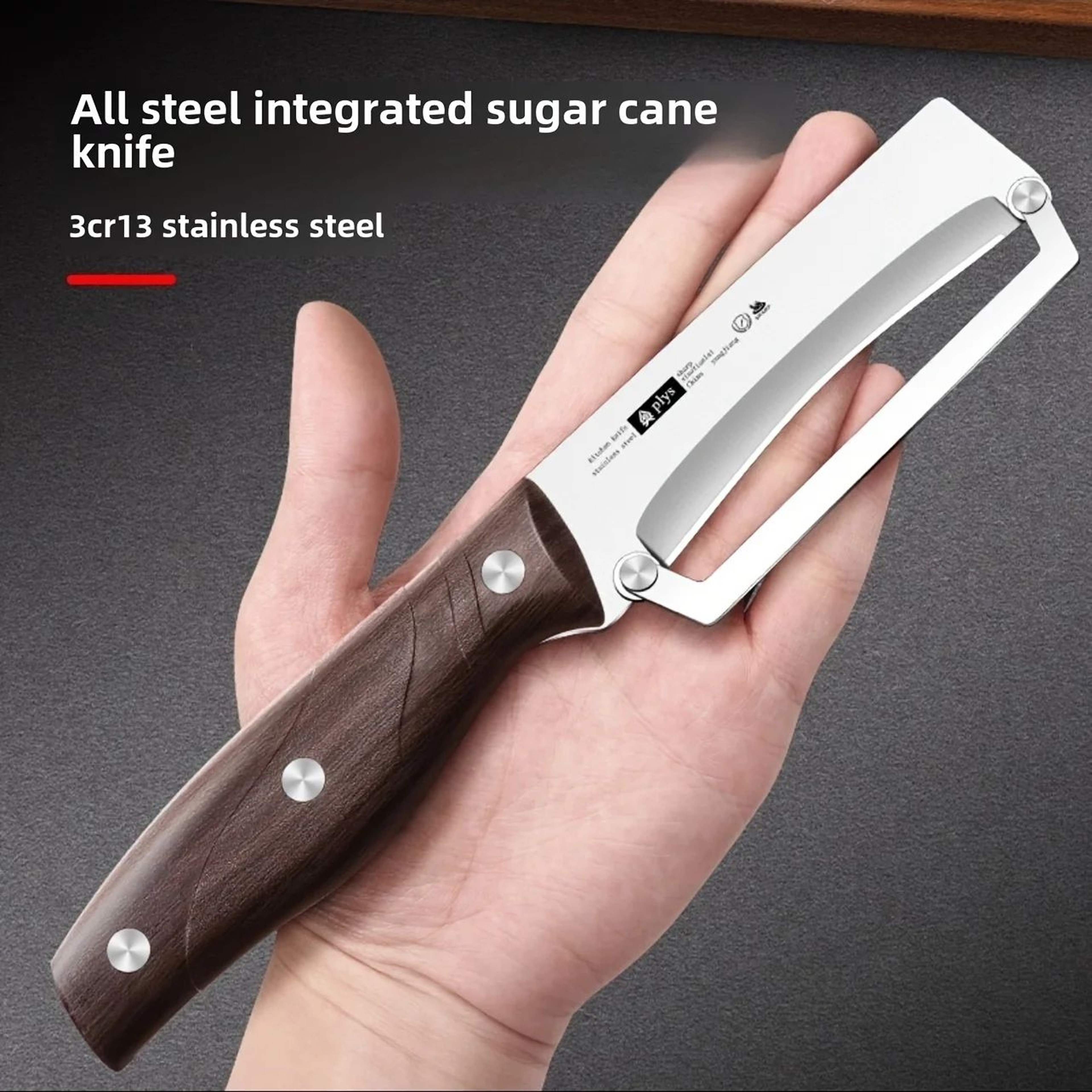 Stainless Steel Vegetable Peeler With Wooden Handle For Fruits And Vegetables 0