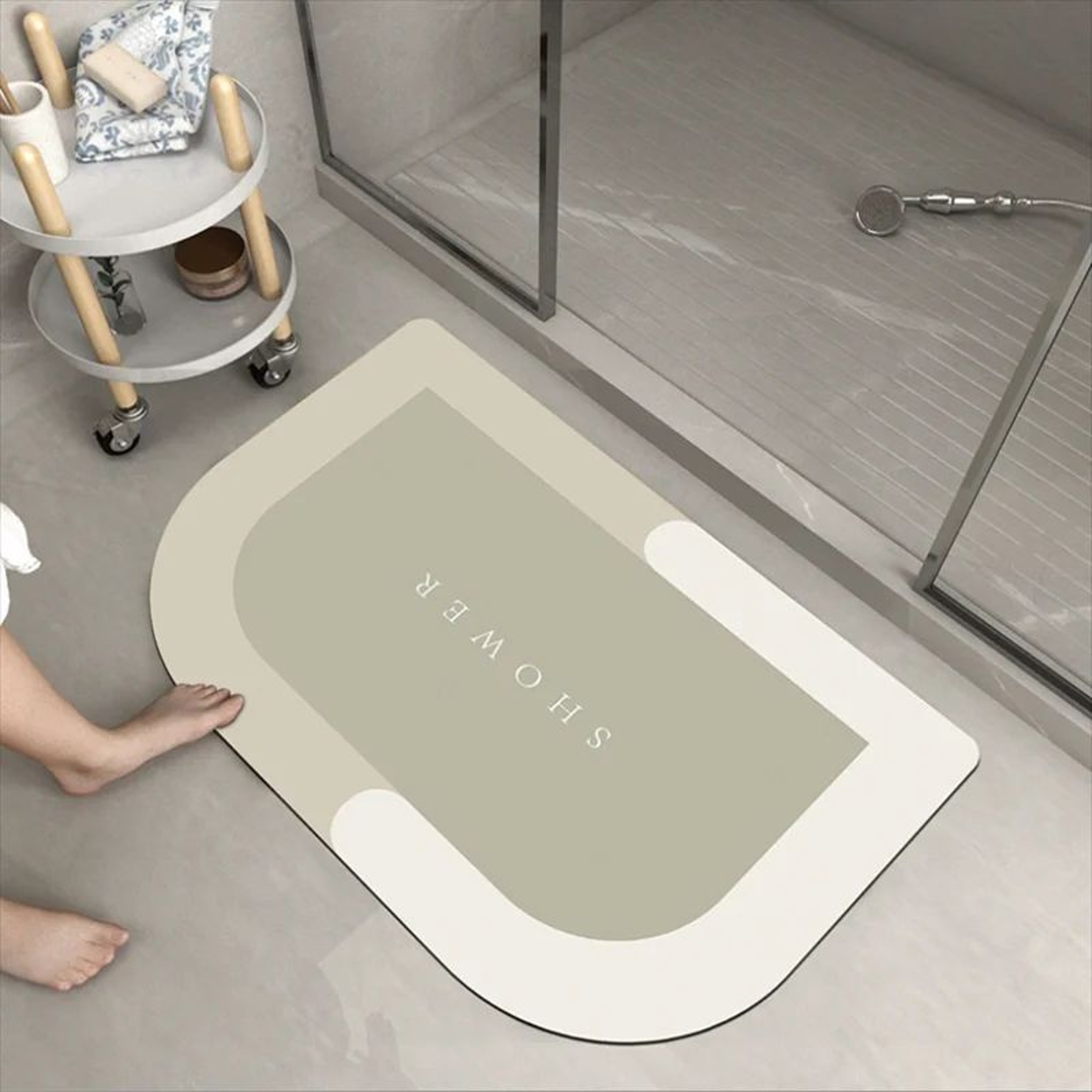 Quick Dry Super Absorbent NonSlip Bath Mat 9