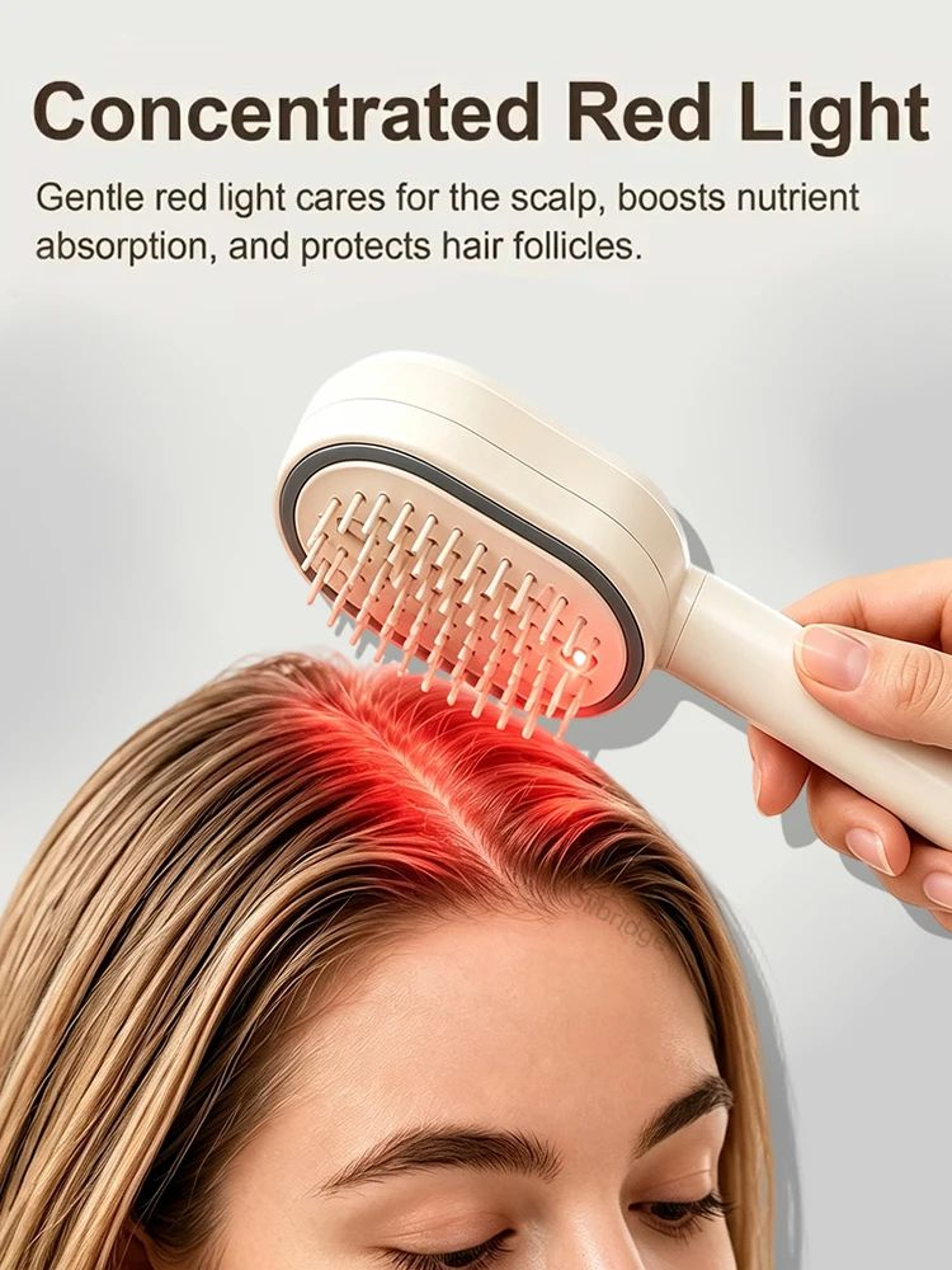 Multifunctional Spray Hair Brush With Scalp Massage And AntiFrizz Detangling 3