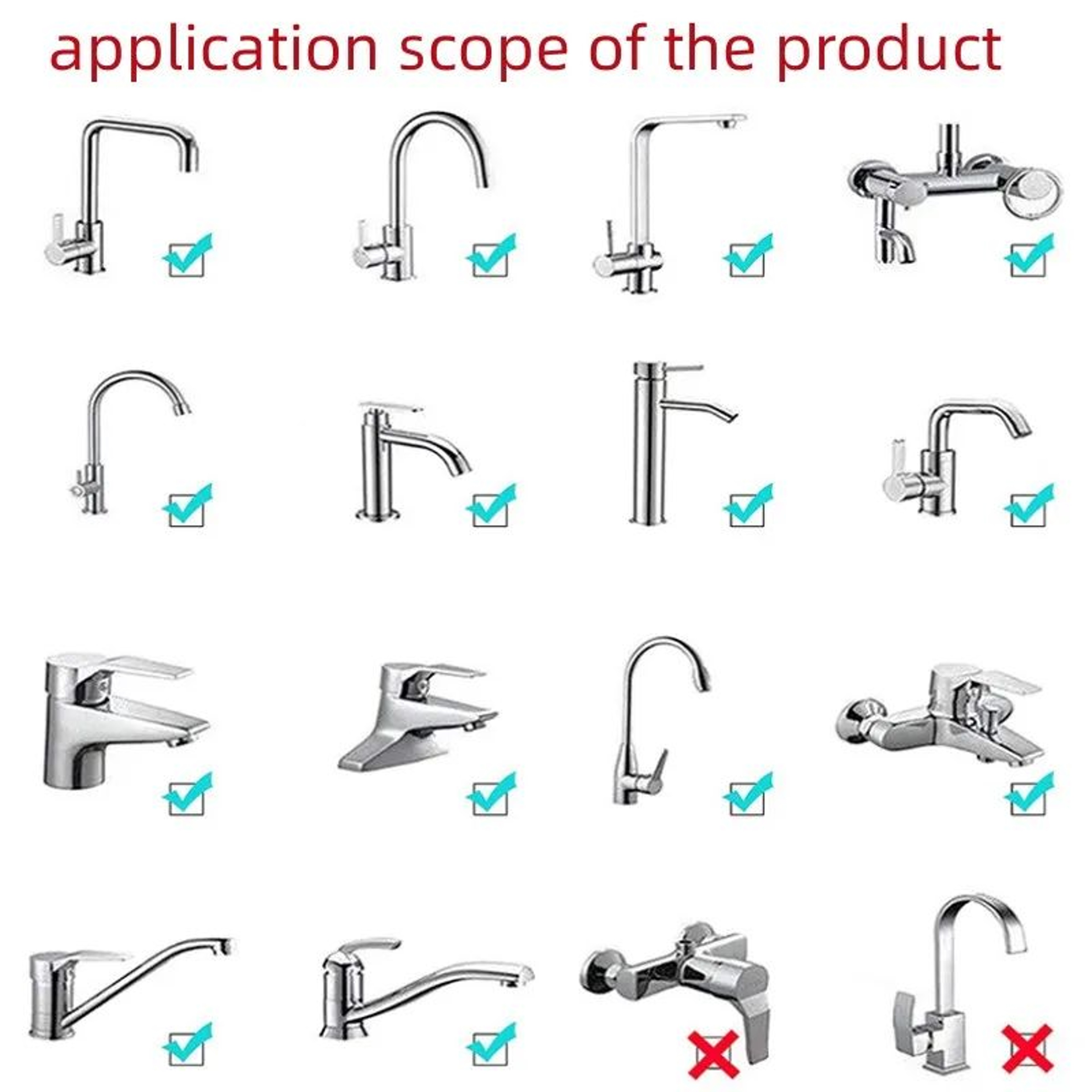 ABS Faucet Adapter Thread Connector For Water Purifier And Tap Nozzle 1