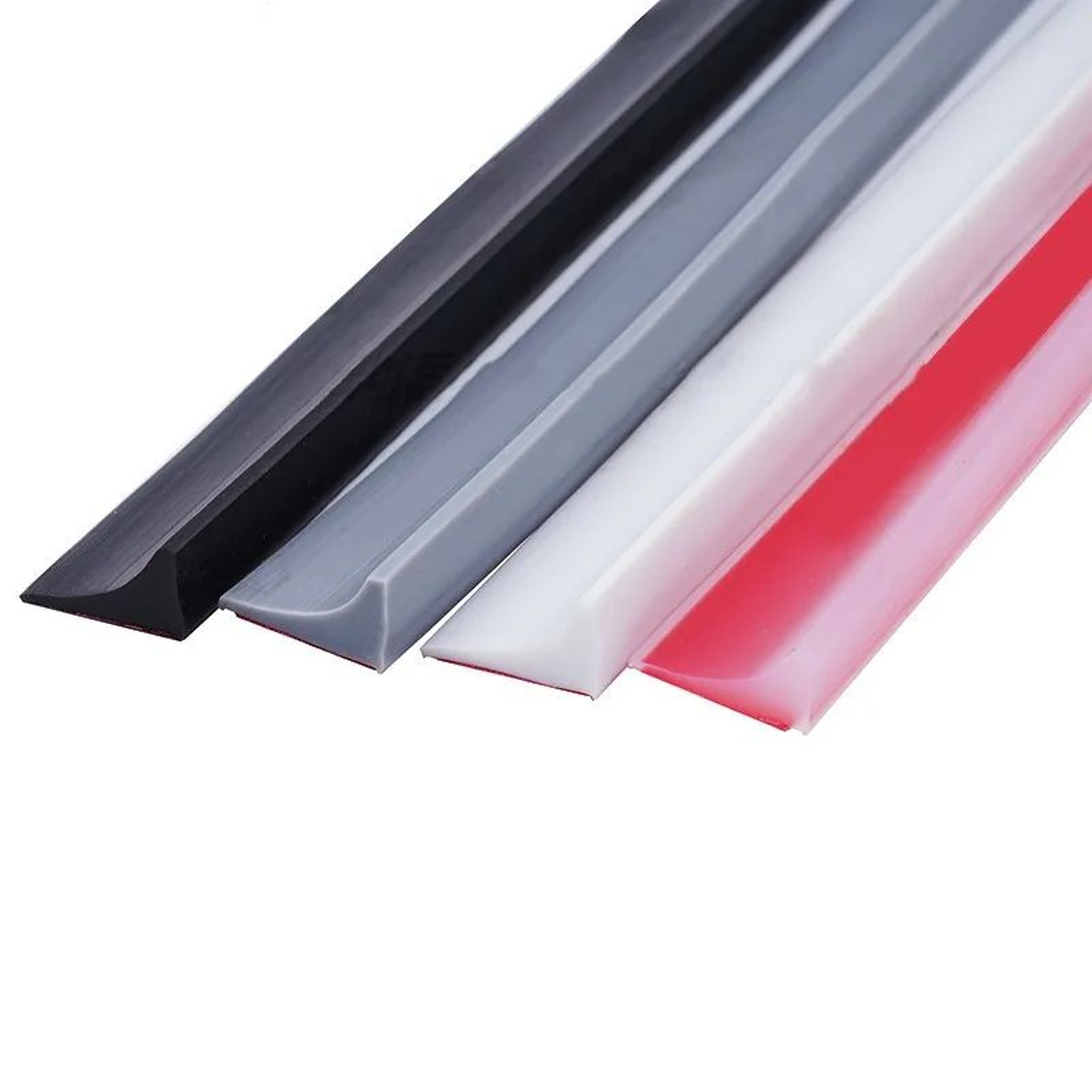 Silicone Shower Threshold Water Dam SelfAdhesive Water Stopper Strip 5
