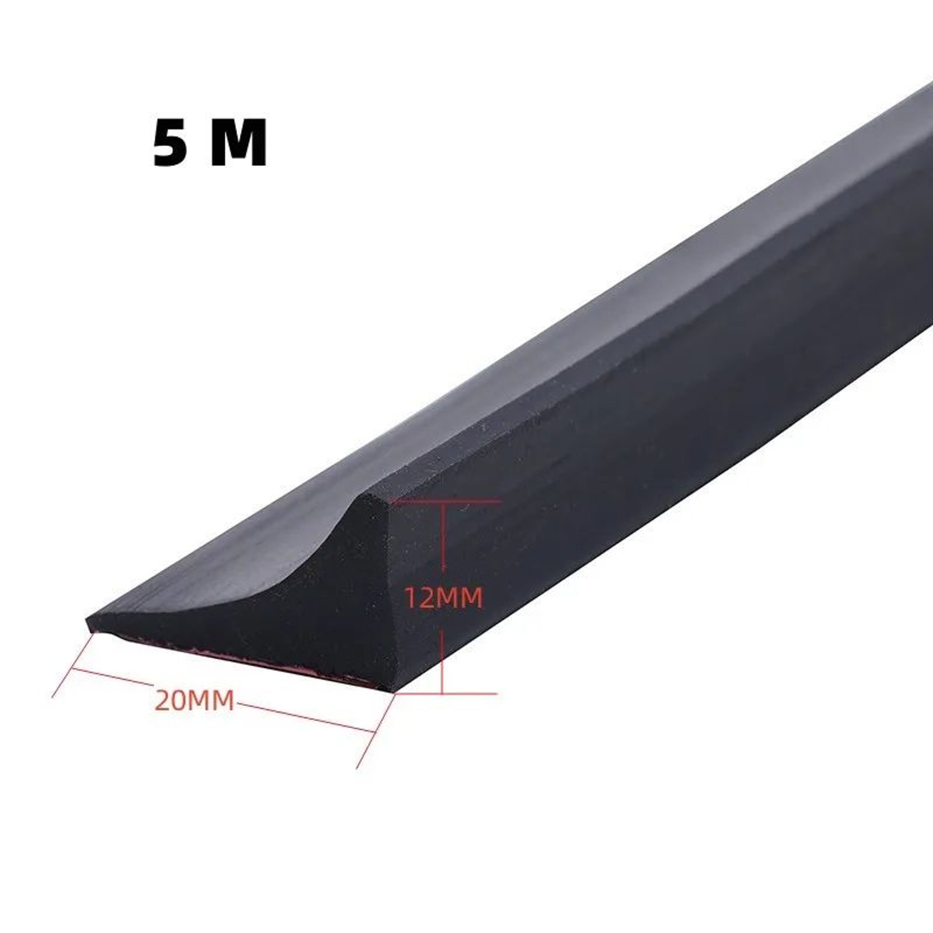 Silicone Shower Threshold Water Dam SelfAdhesive Water Stopper Strip 10