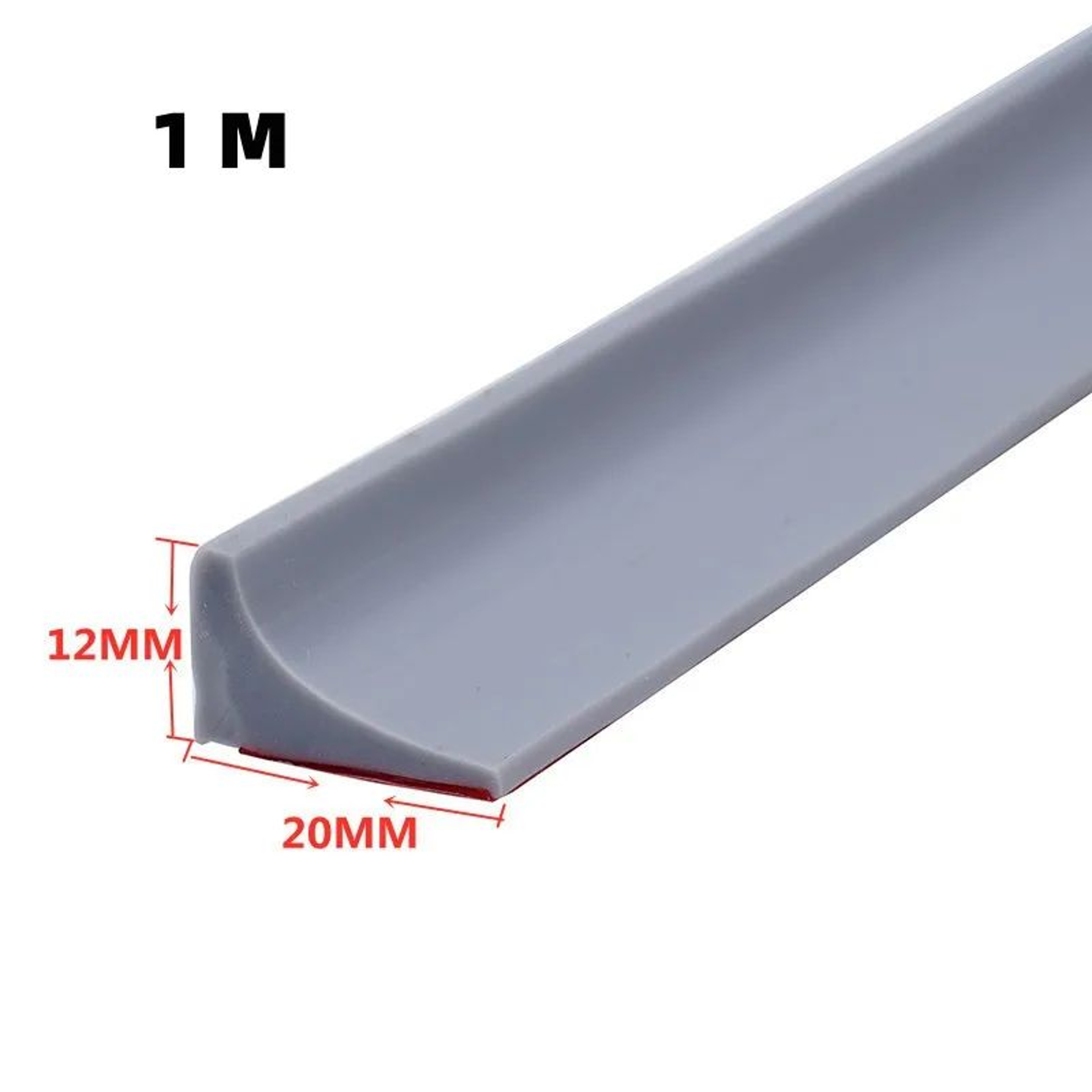 Silicone Shower Threshold Water Dam SelfAdhesive Water Stopper Strip 9