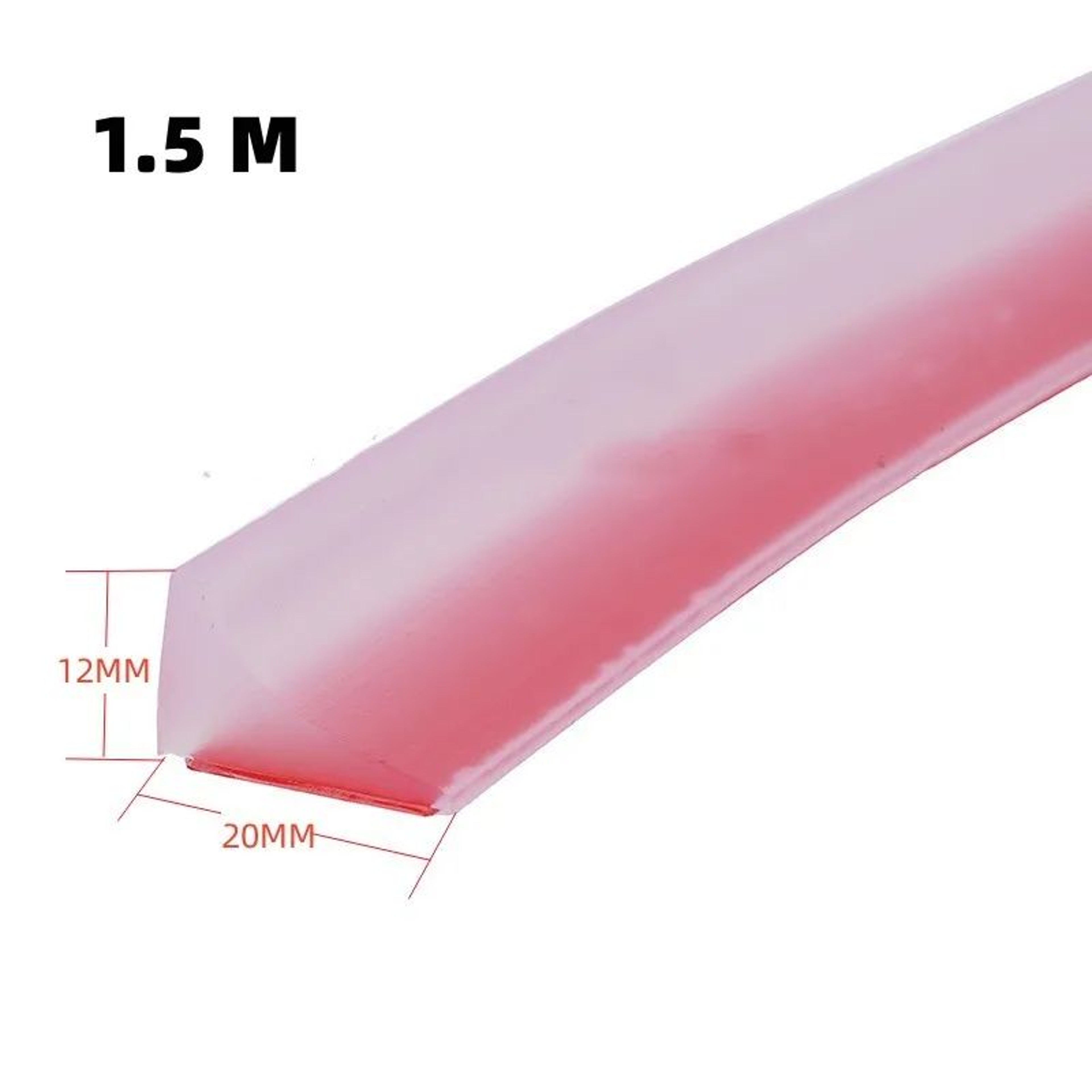 Silicone Shower Threshold Water Dam SelfAdhesive Water Stopper Strip 18