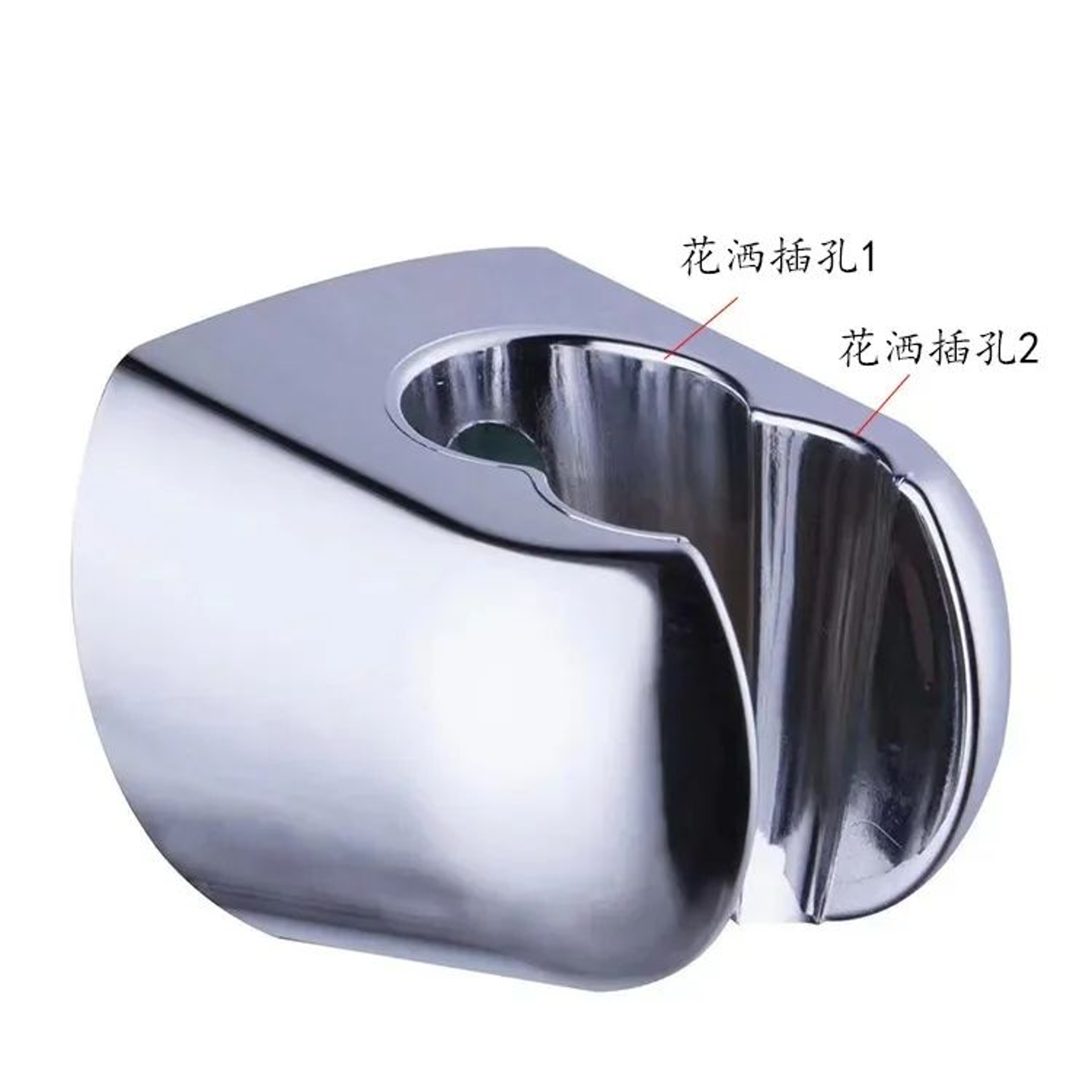 Adjustable Wall Mounted Shower Head Holder  ABS Handheld Shower Bracket 7