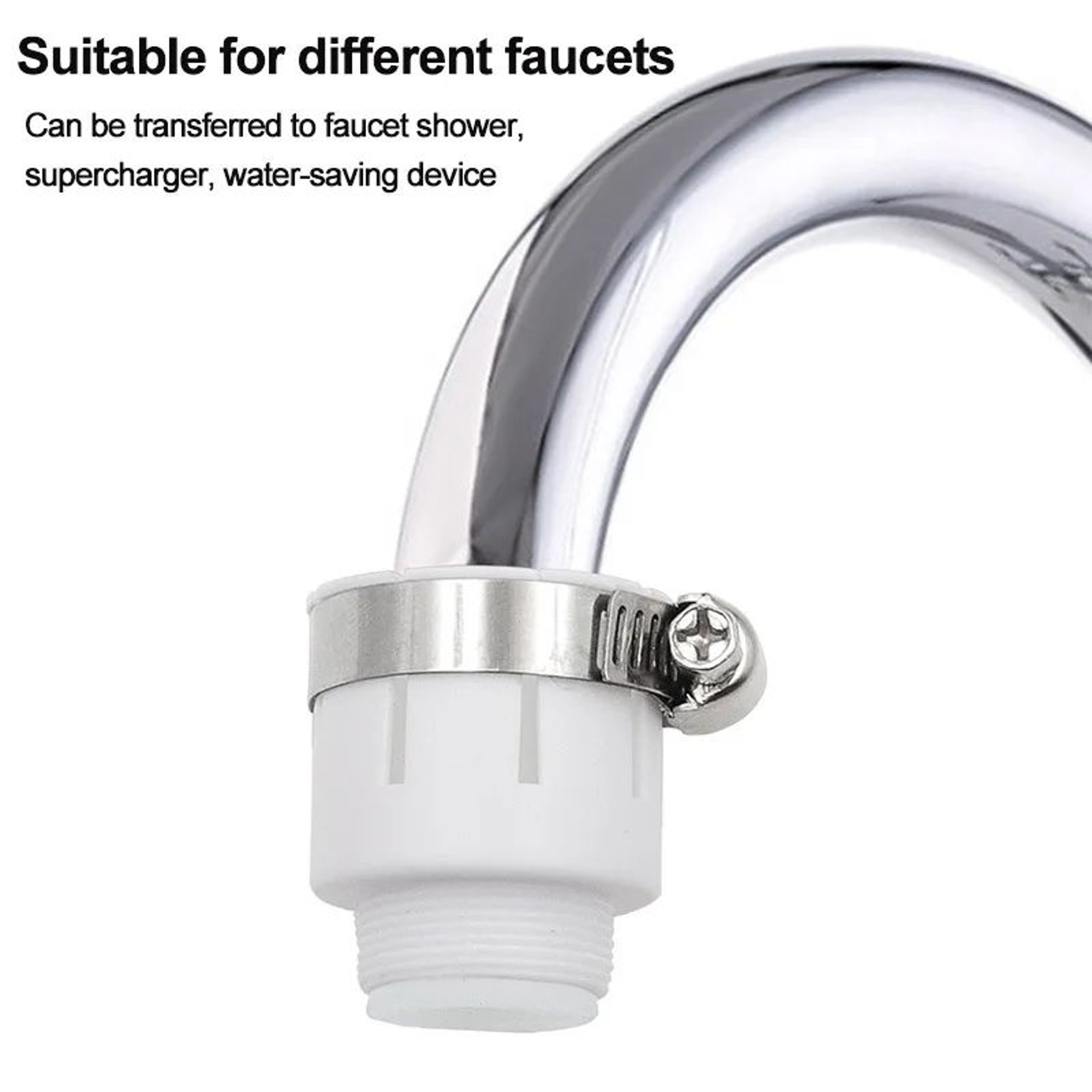 Universal Rotatable Faucet Adapter AntiSplash Sink Faucet Extender 1523mm 4