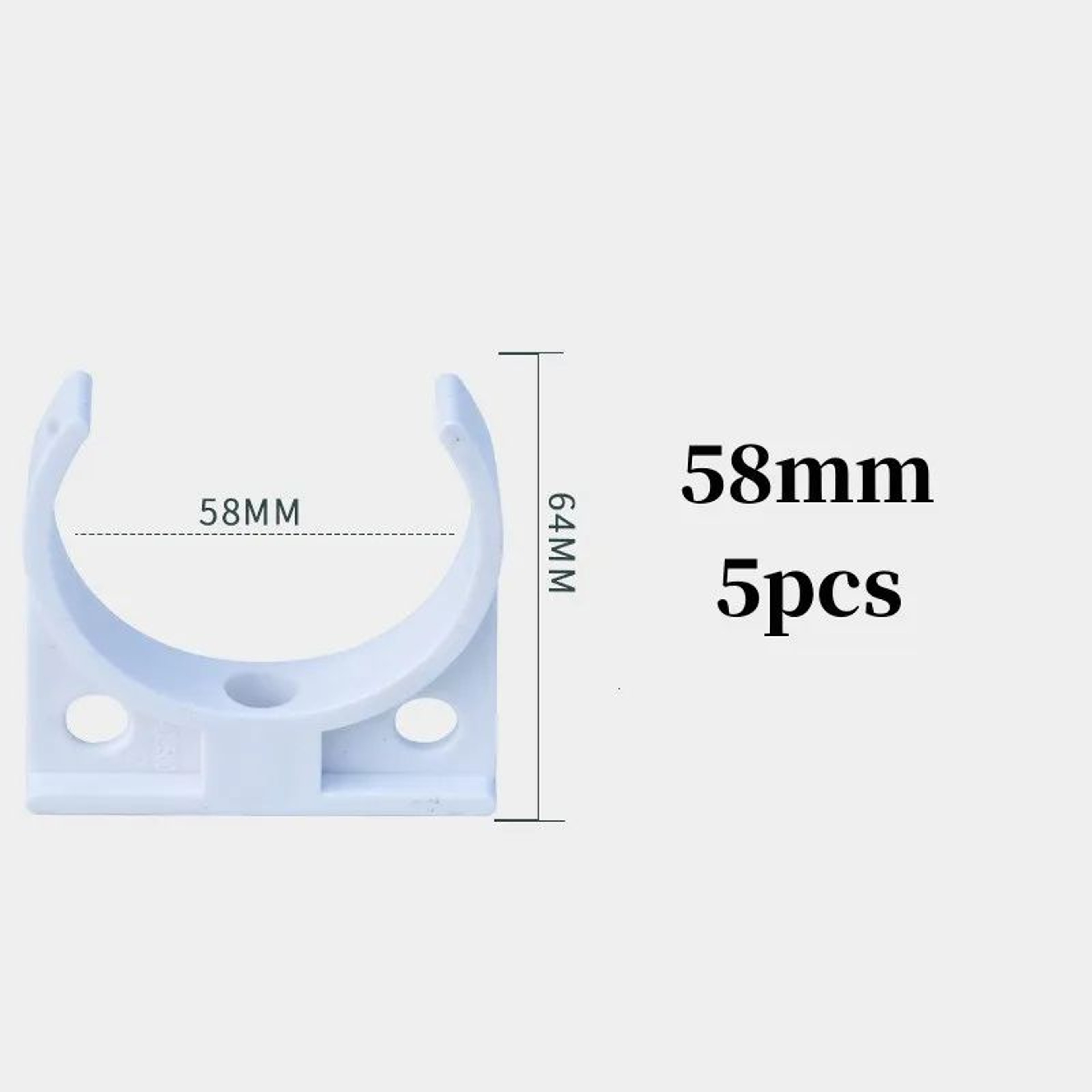 5PCS RO Water Filter Mounting Clips  Plastic Filter Brackets For Reverse Osmosis Systems 10