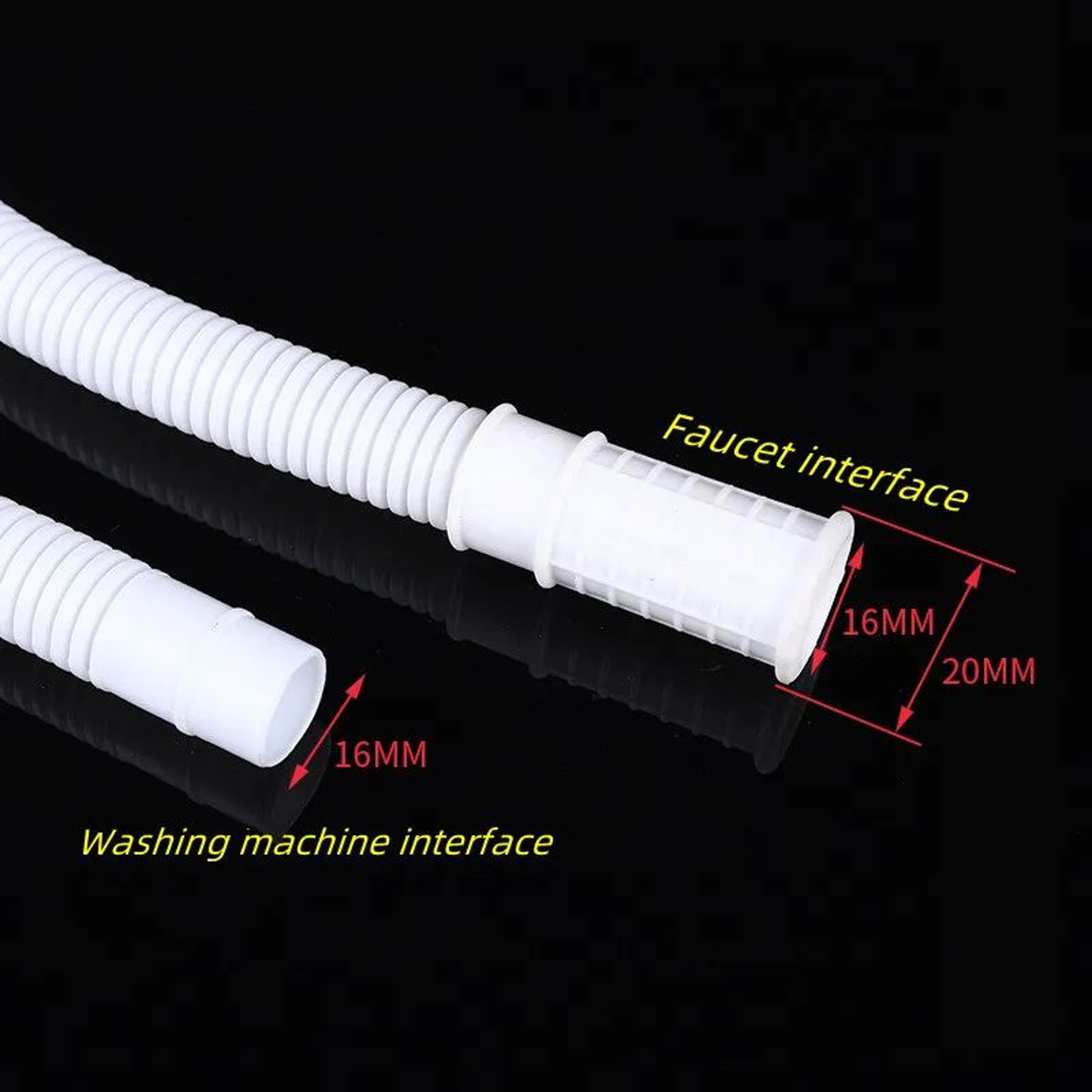 Universal 14M Washing Machine Drain Hose Flexible Drain Pipe Extension 5