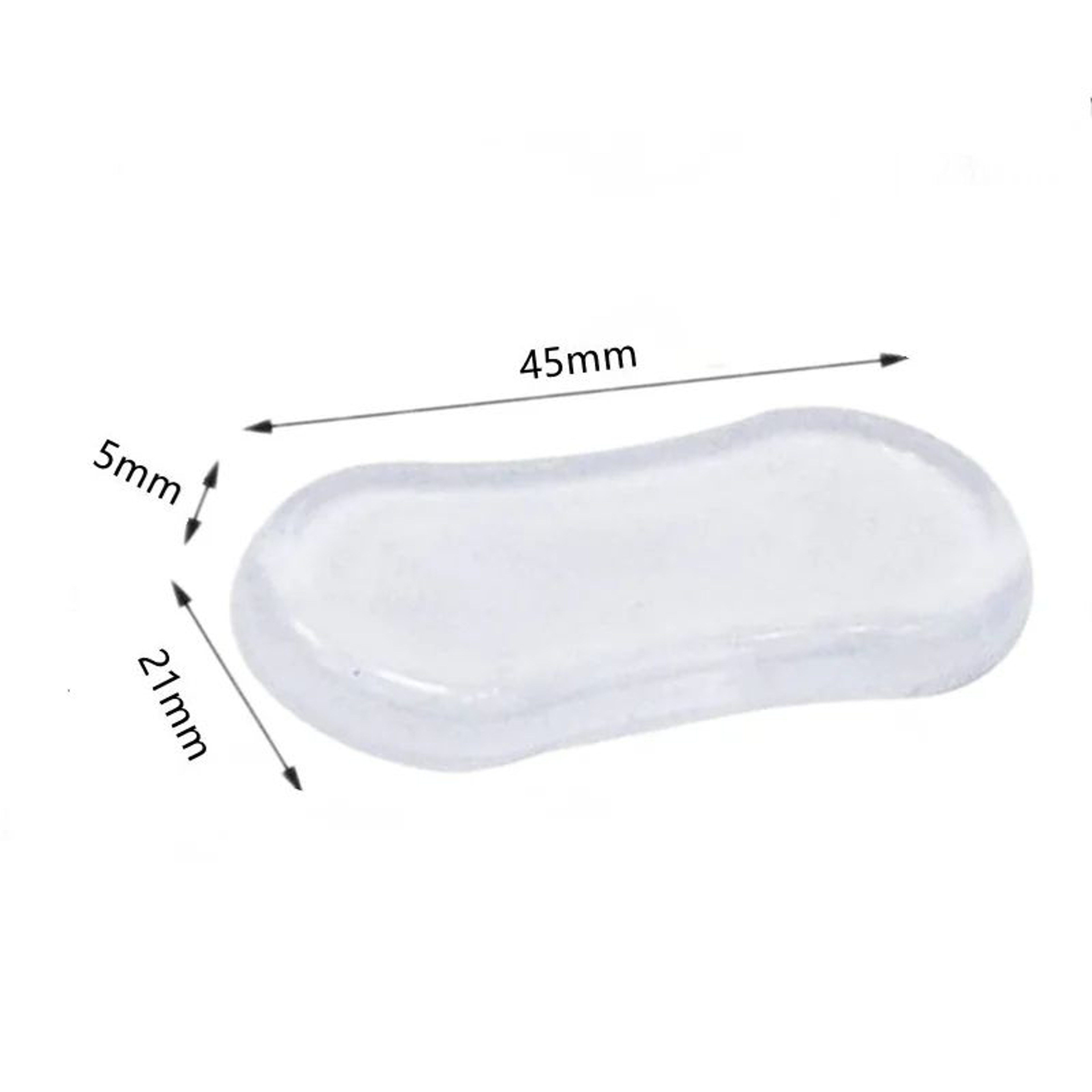 4PCS SelfAdhesive Toilet Seat Bumpers AntiSlip Cushion Pads 2