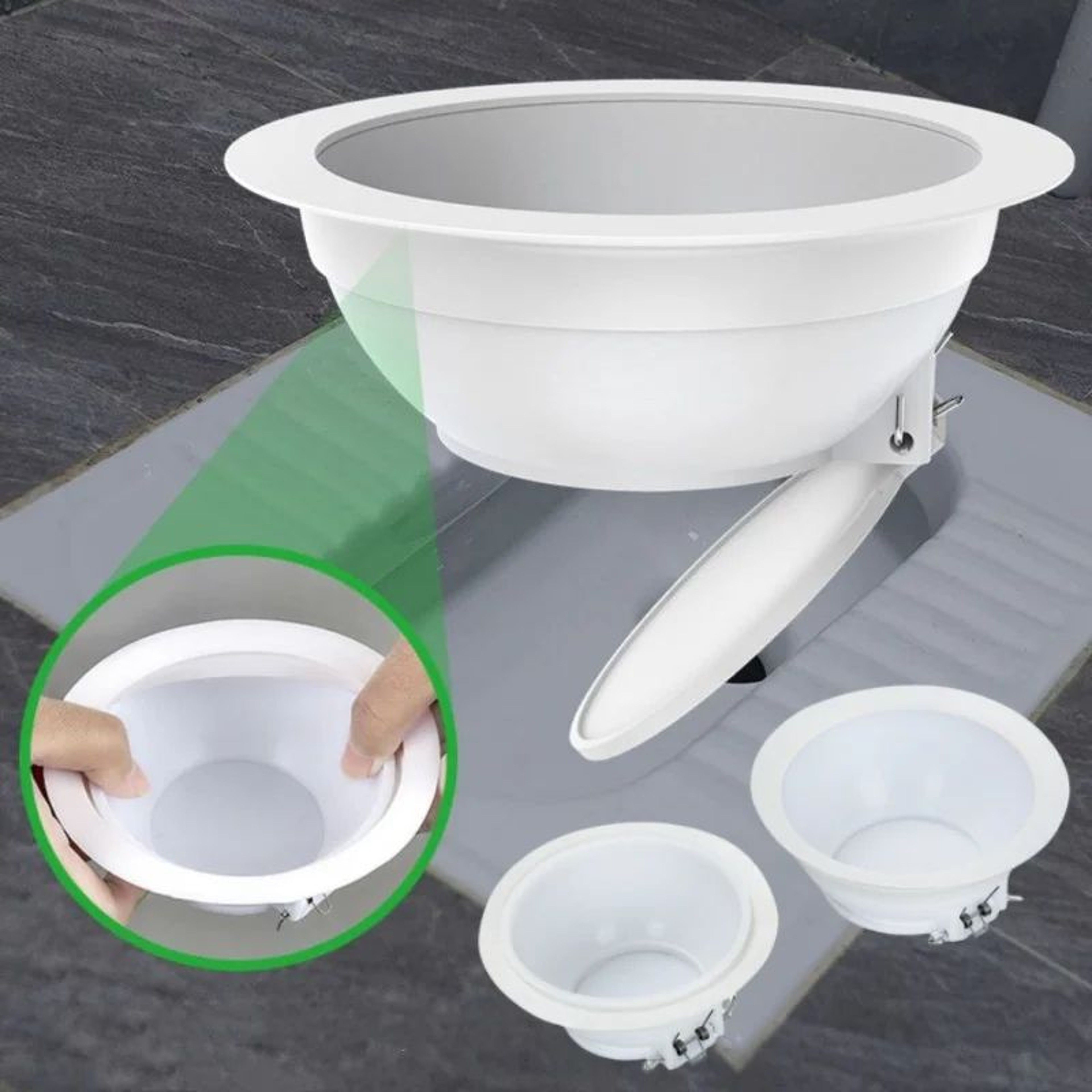 AntiOdor Squat Toilet Plug With Sewage Overflow And Blocking Protection 0