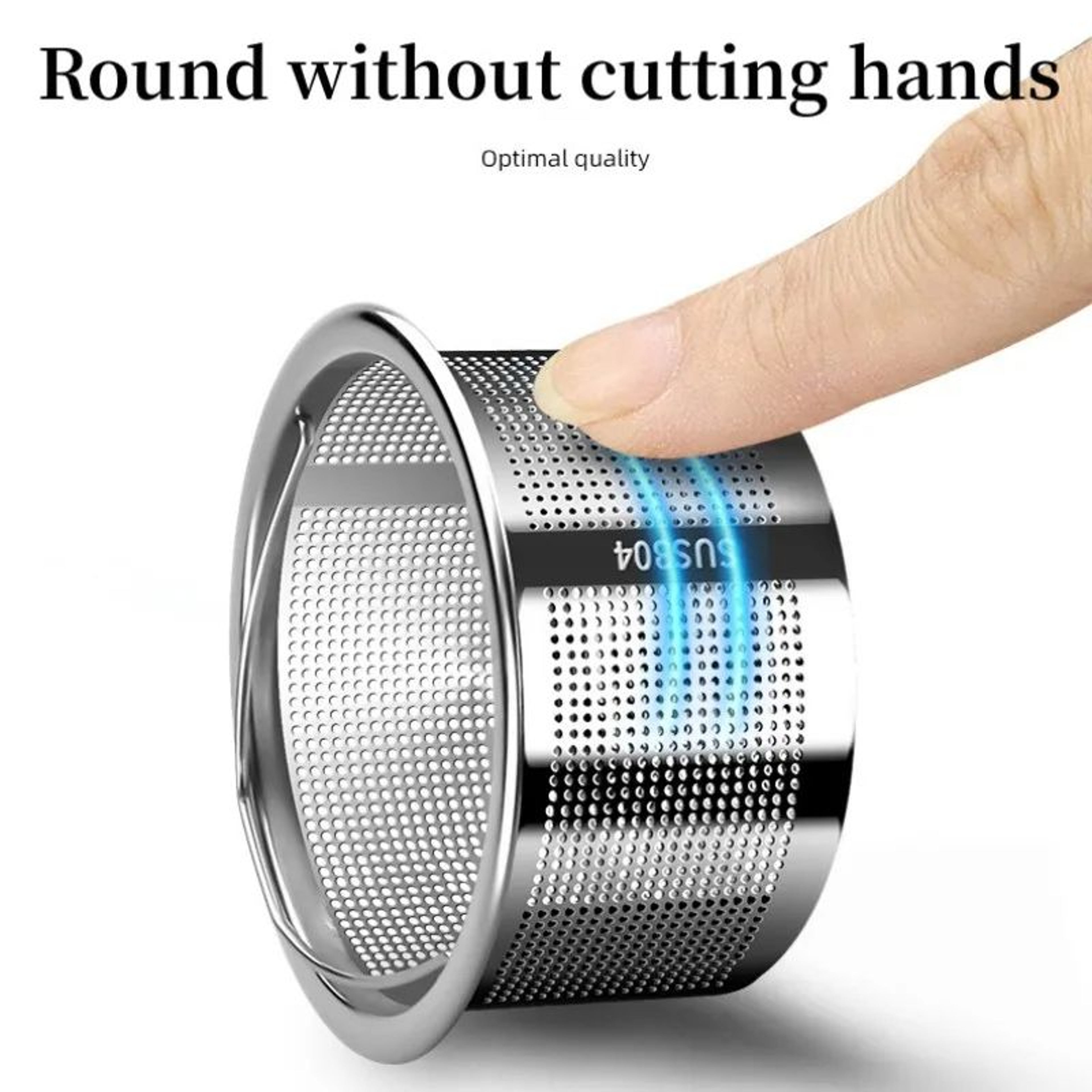 Stainless Steel Kitchen Sink Strainer Fine Mesh Drain Filter Basket With Handle 3