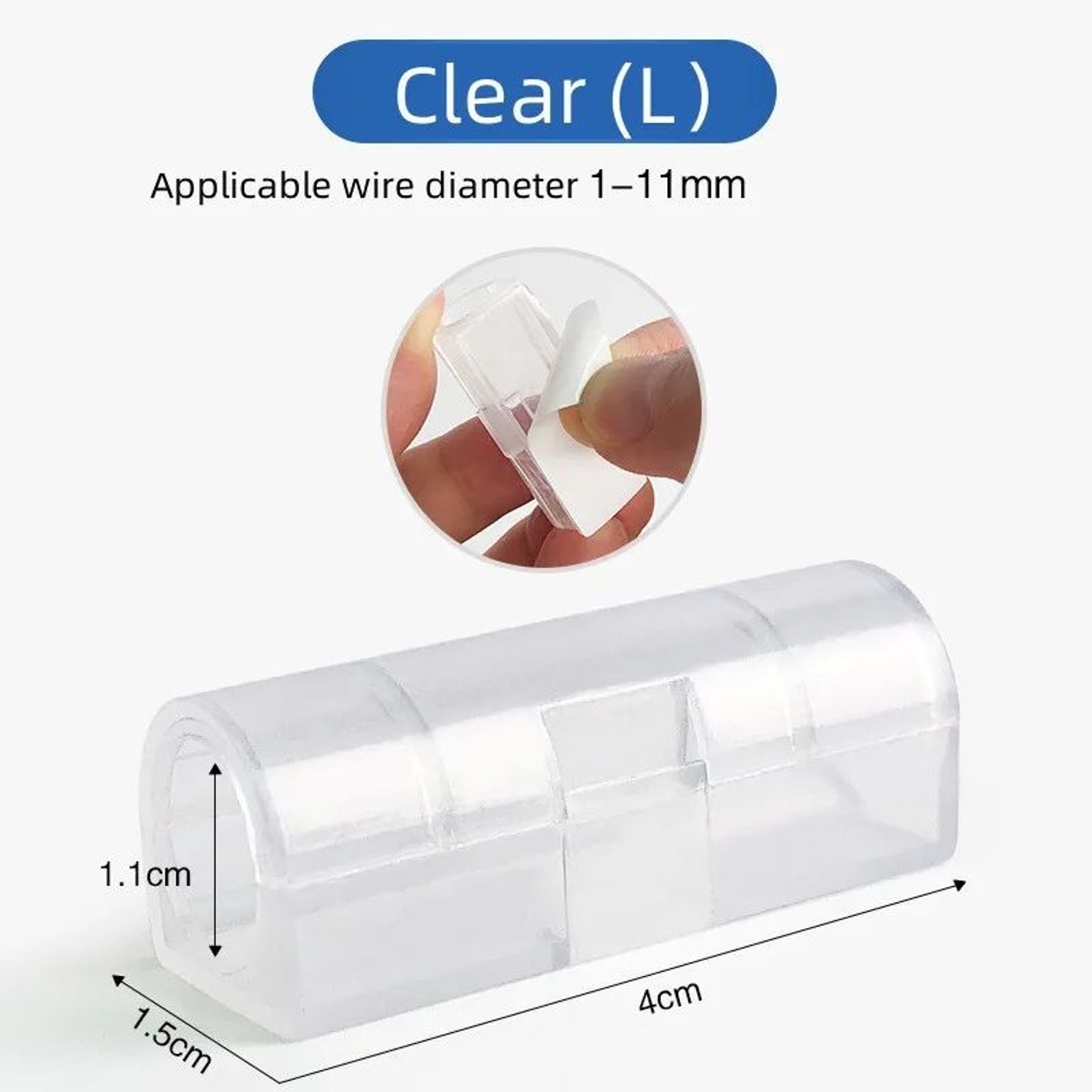 USB Cable Organizer Clips SelfAdhesive Cord Holders For Desk And Home 9