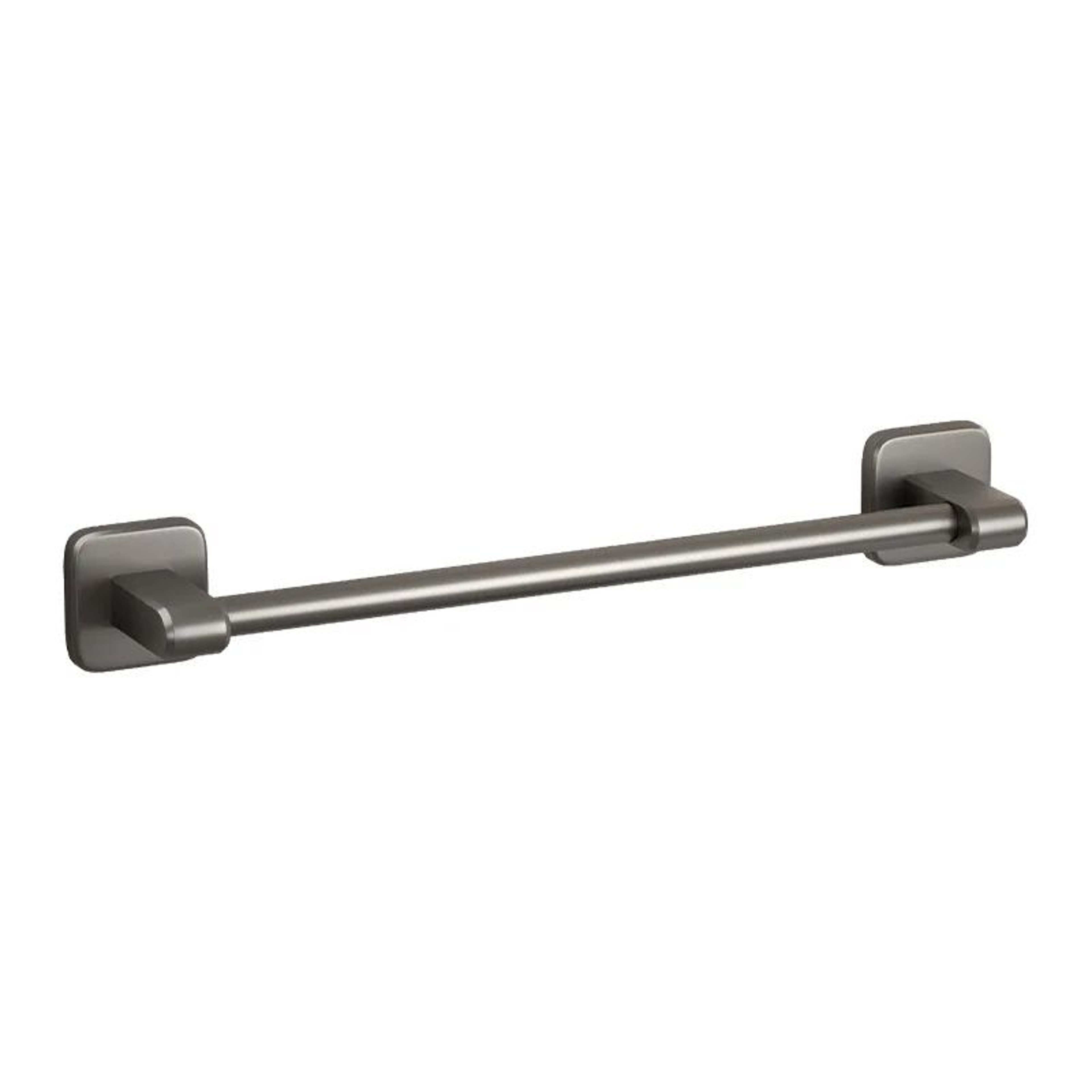 SelfAdhesive NoDrill Bathroom Towel Bar  Black Or White 5