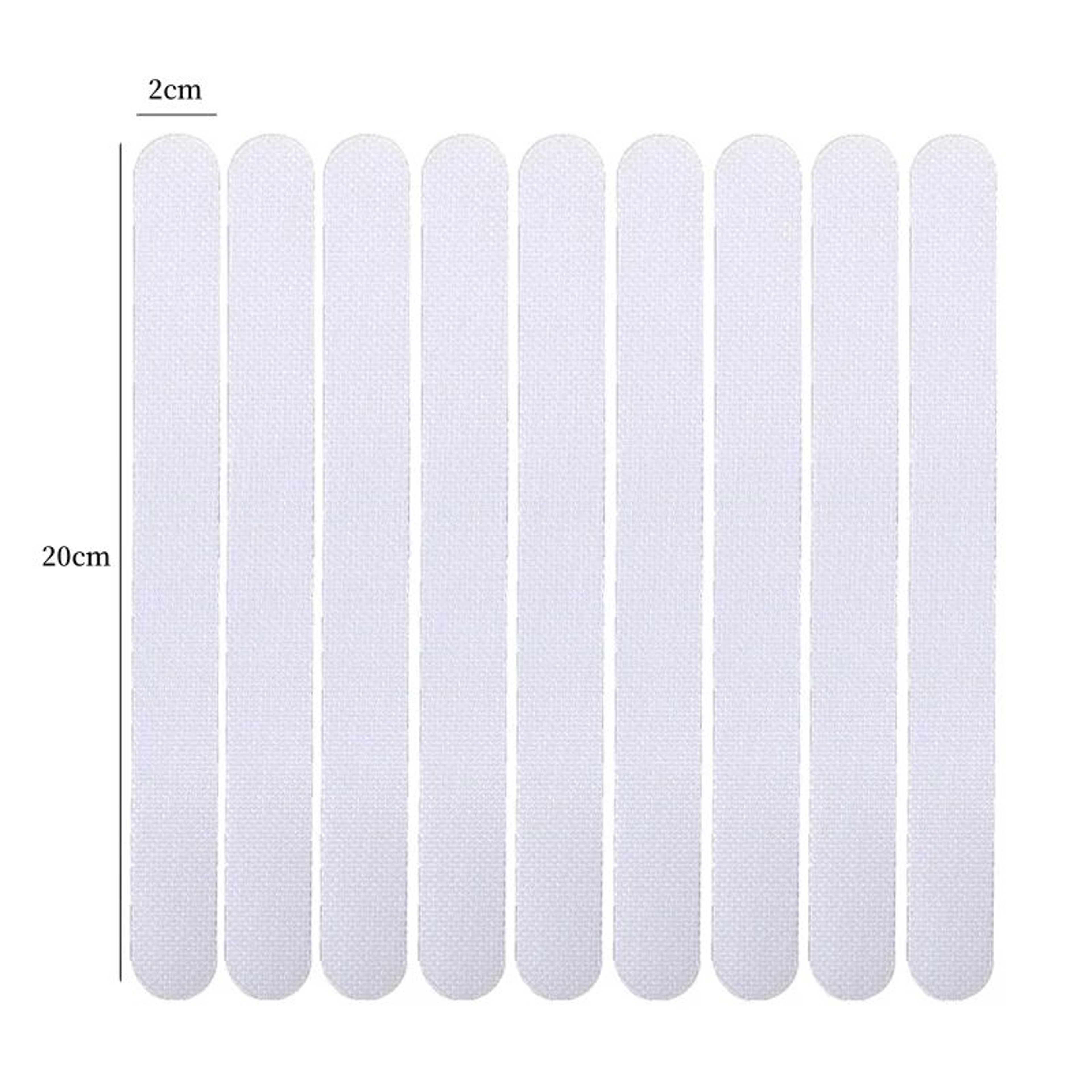 24PCS Transparent AntiSlip Shower Strips SelfAdhesive Bathtub Safety Stickers 5