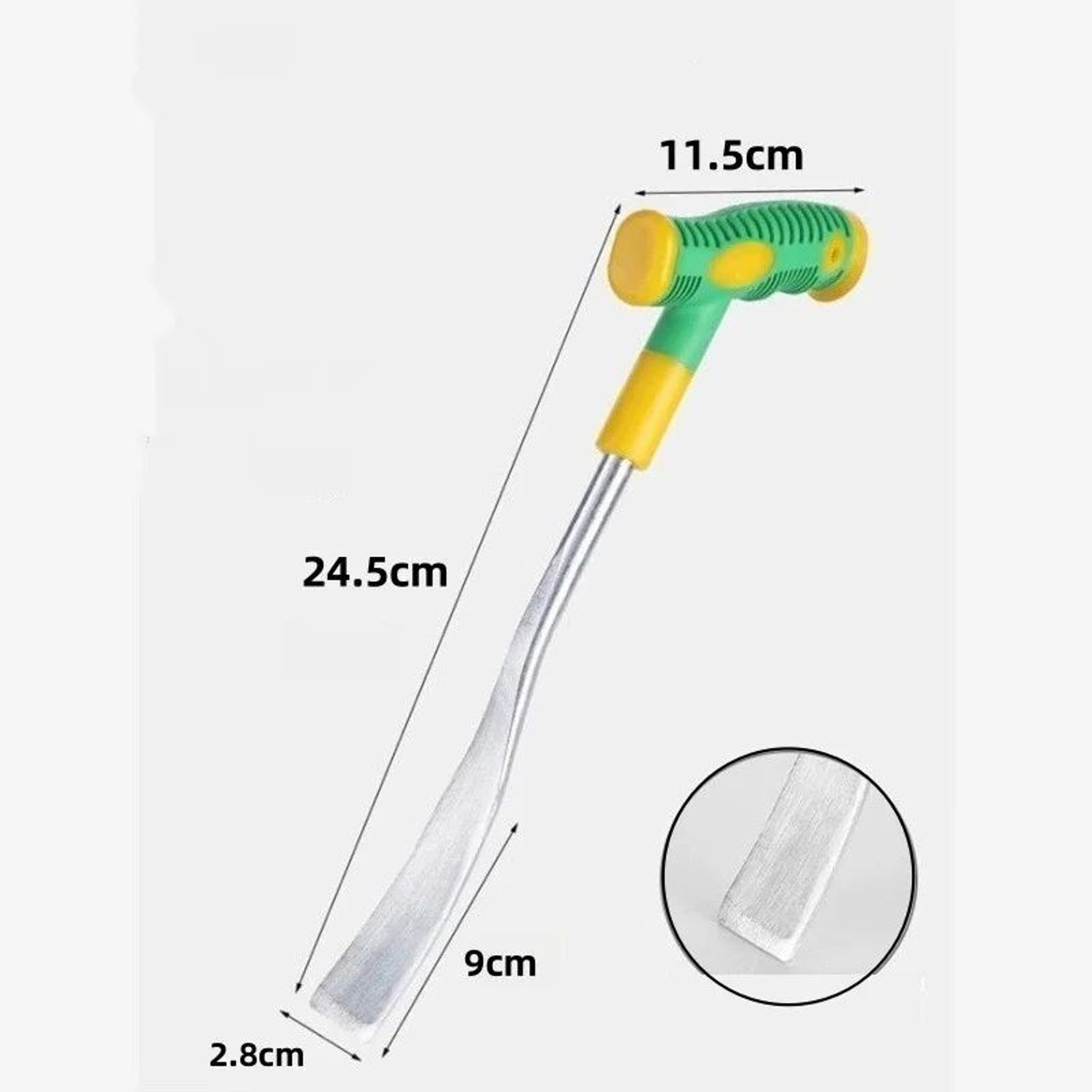 THandle Carbon Steel Garlic Digging Shovel And Garden Weeding Tool 5