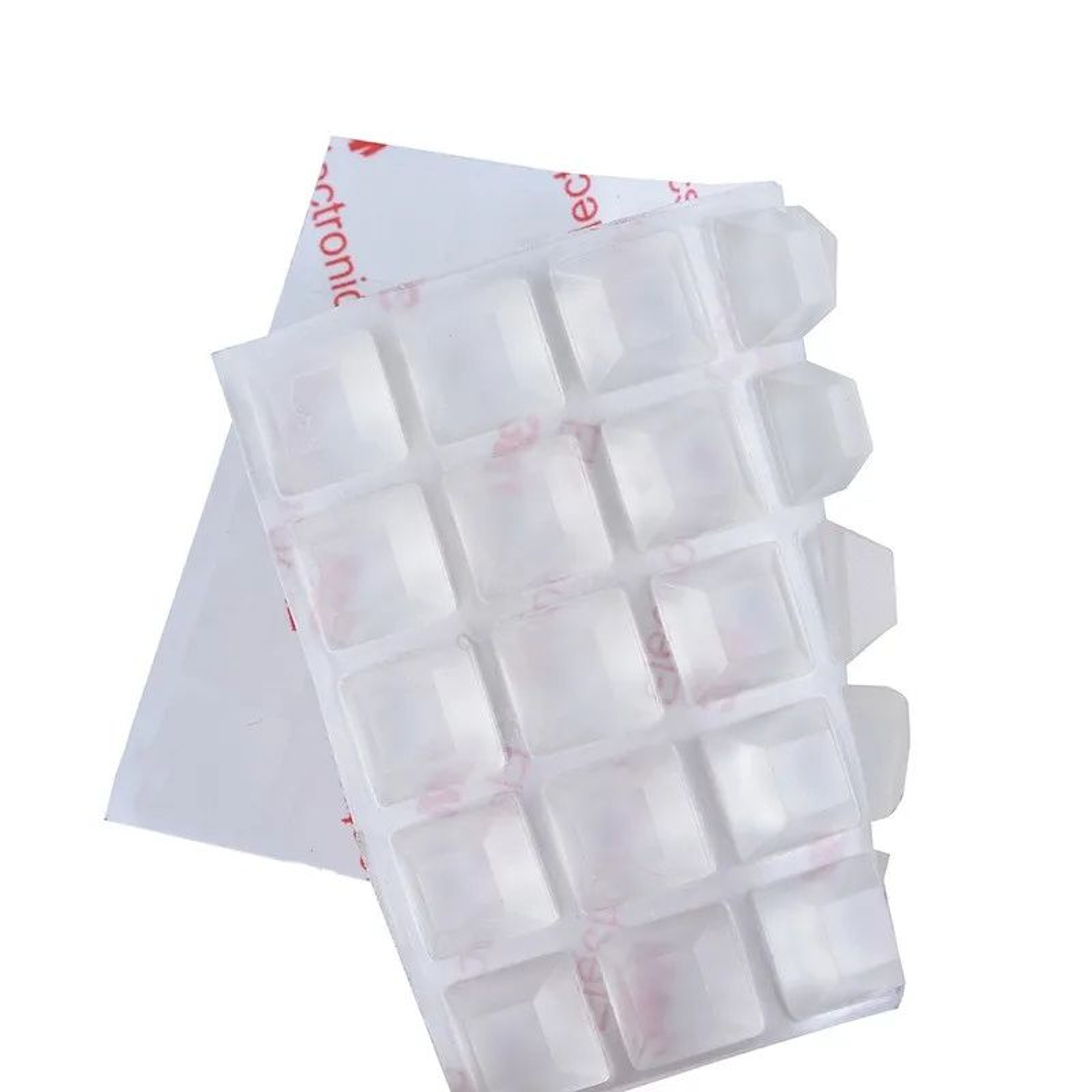 Clear Silicone Cabinet Door Bumpers SelfAdhesive Noise Dampening Furniture Pads 4