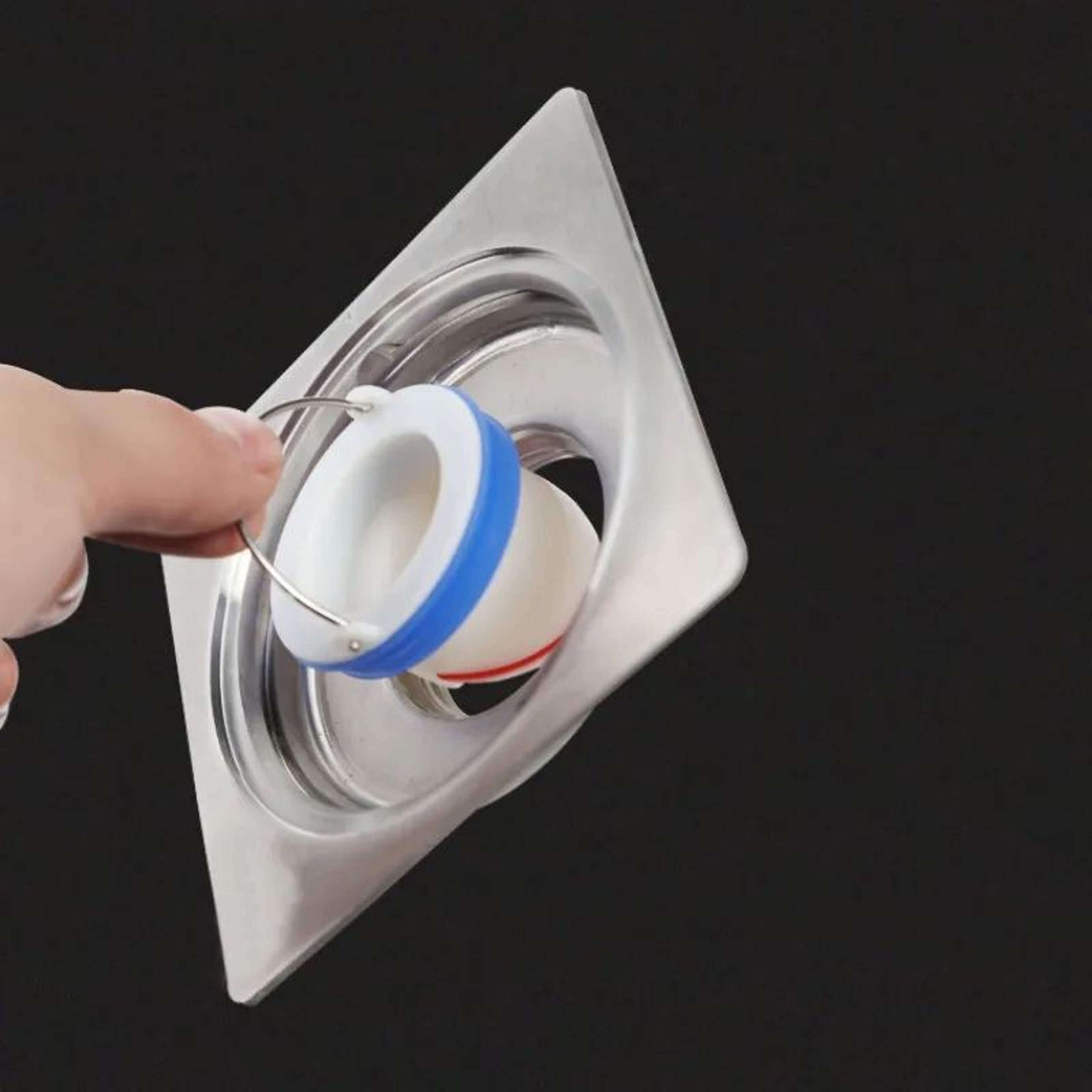 ABS AntiOdor Floor Drain Core With InsectProof Gravity Seal 1