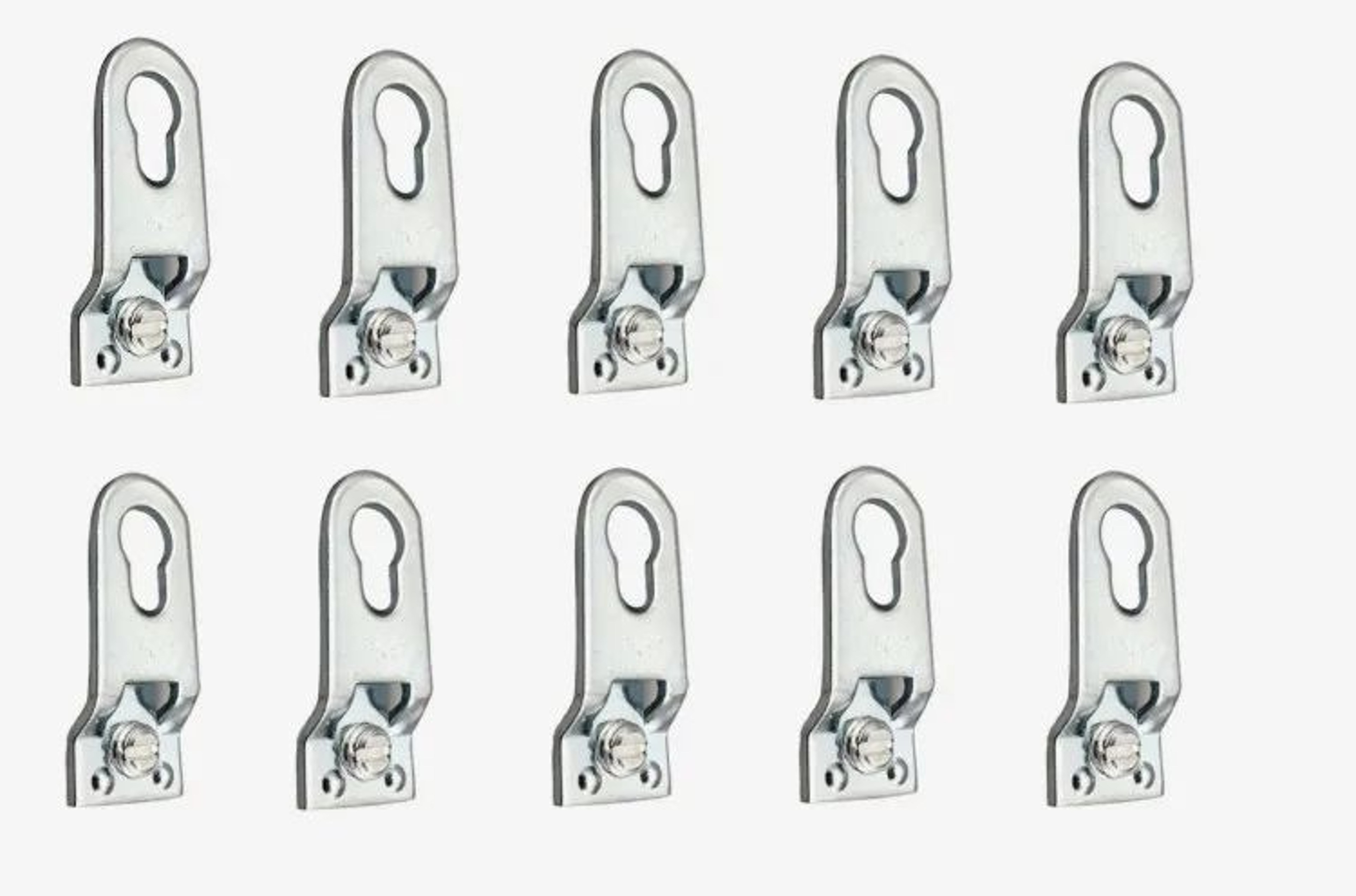 10PCS Metal Keyhole Picture Hangers For Frames Mirrors And Cabinets 6