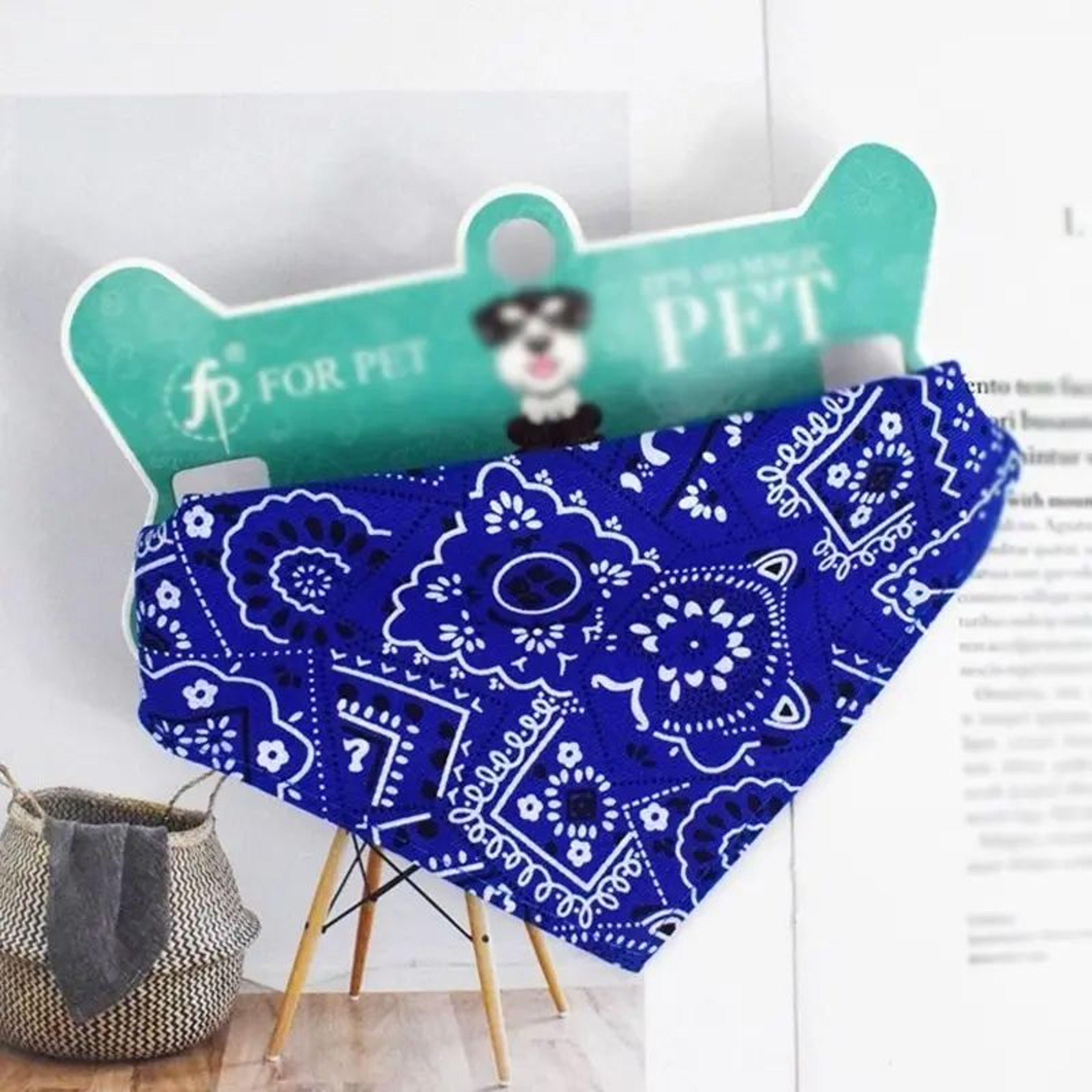 Adjustable Pet Bandana Collar And Saliva Bib For Dogs And Cats 4