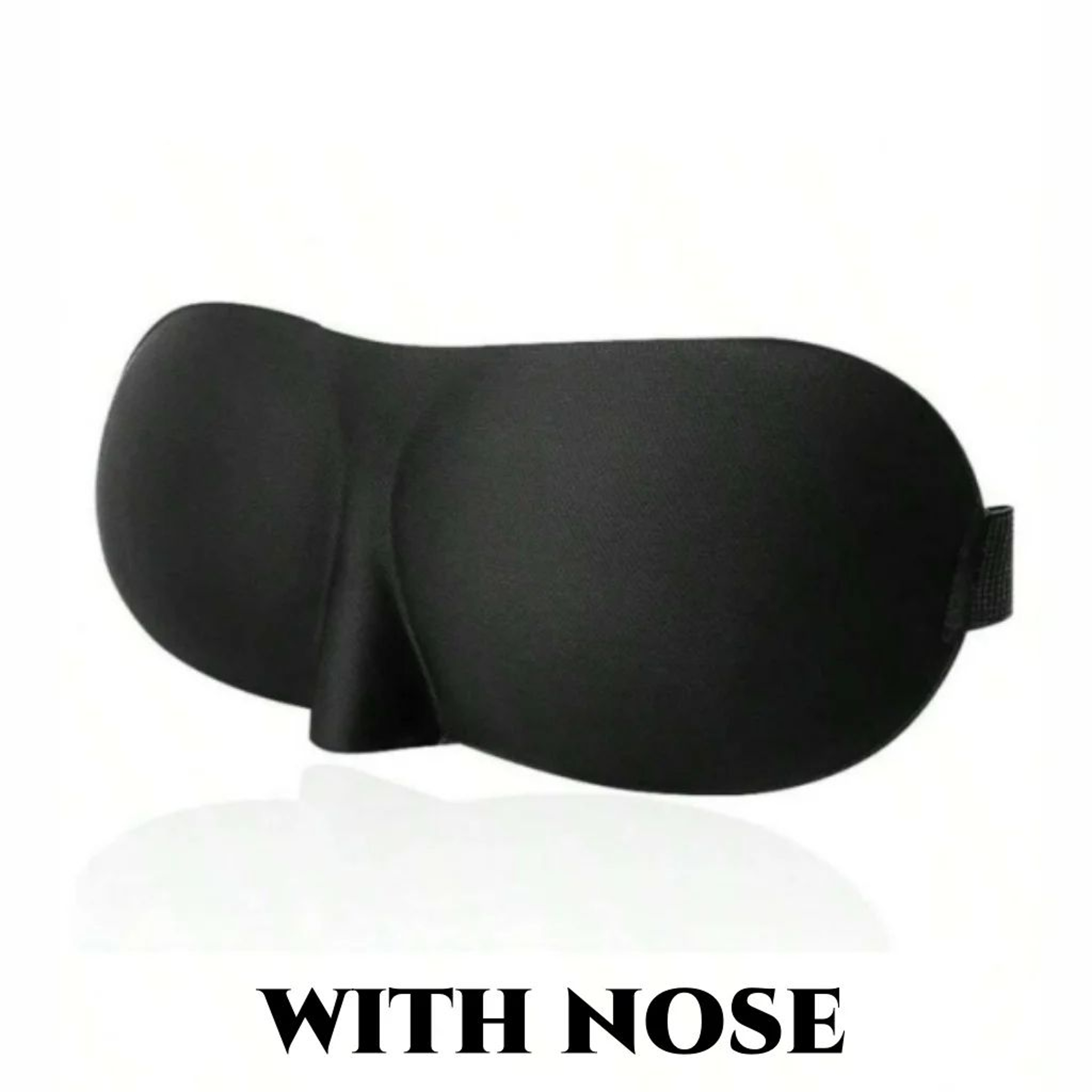 3D Contoured Blackout Sleep Mask  Light Blocking Breathable Eye Mask For Travel And Rest 10