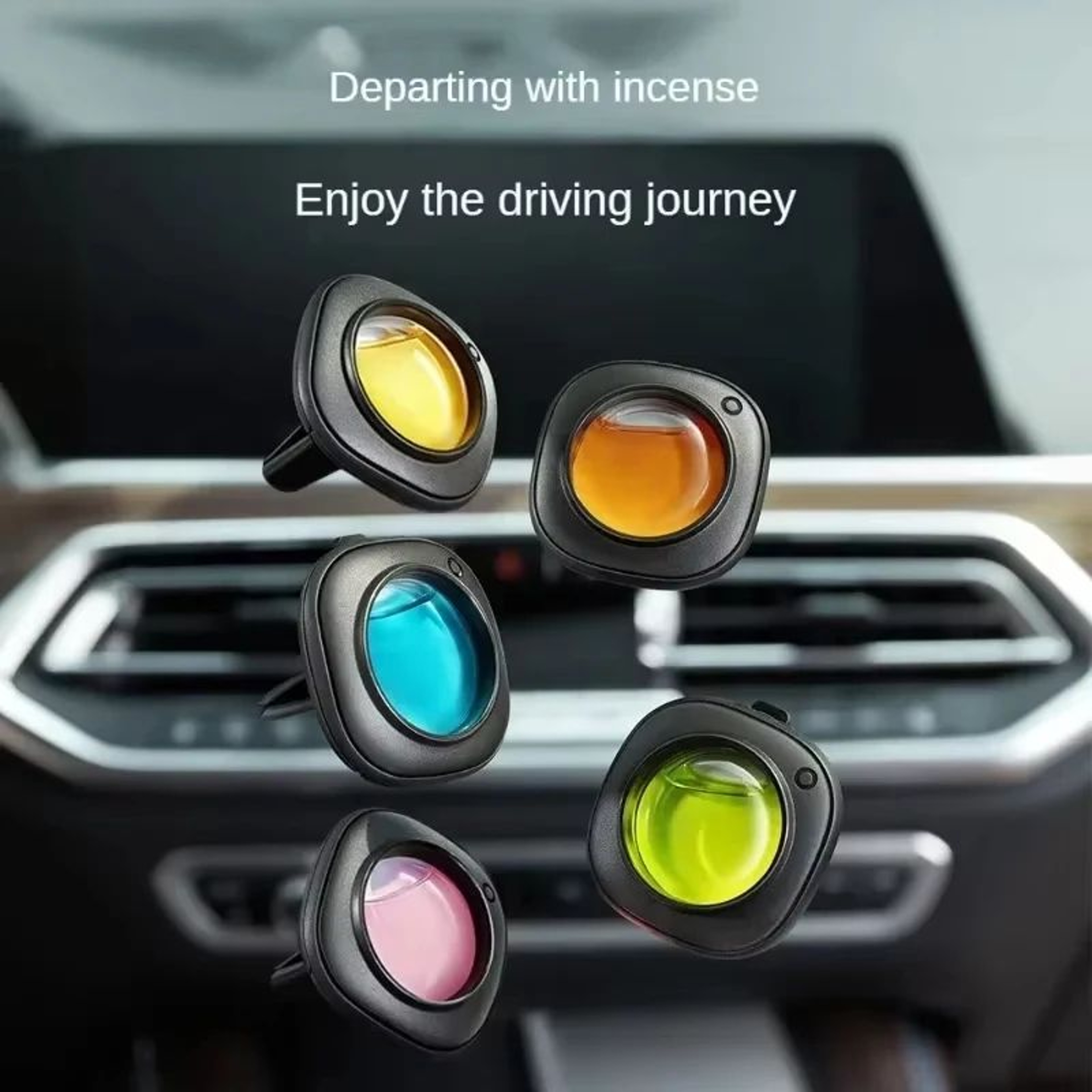 LongLasting Car Air Freshener Vent Clip With Essential Oil Fragrance 014 Oz 4