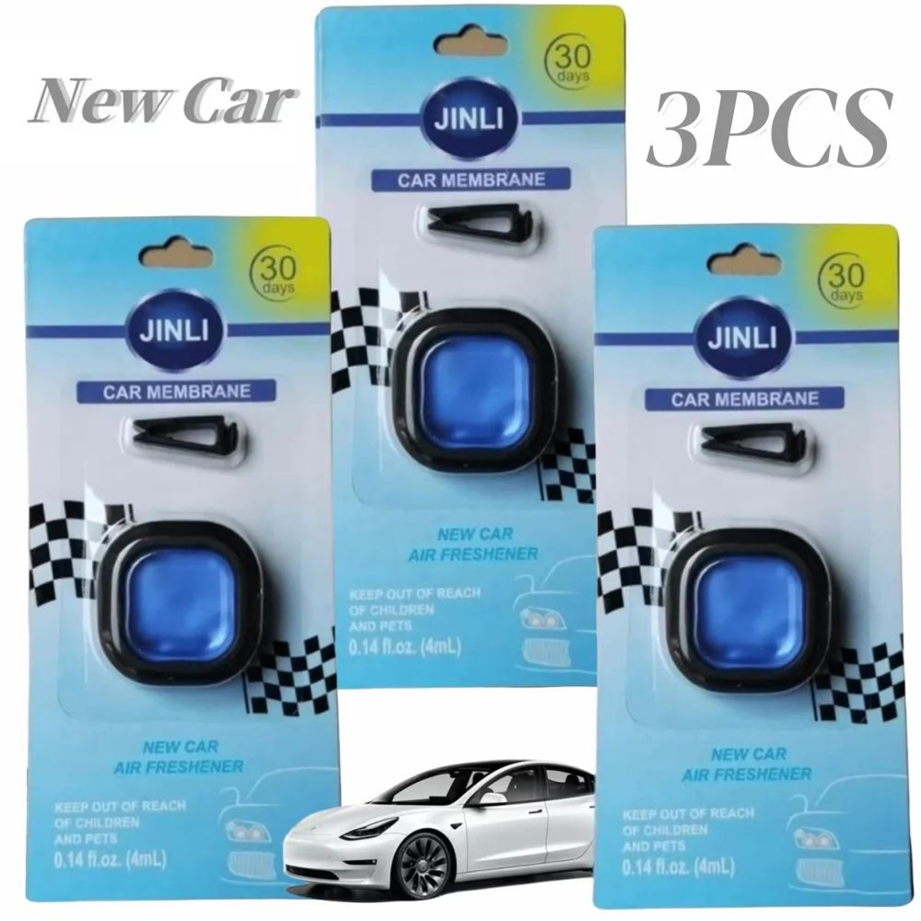 LongLasting Car Air Freshener Vent Clip With Essential Oil Fragrance 014 Oz 8