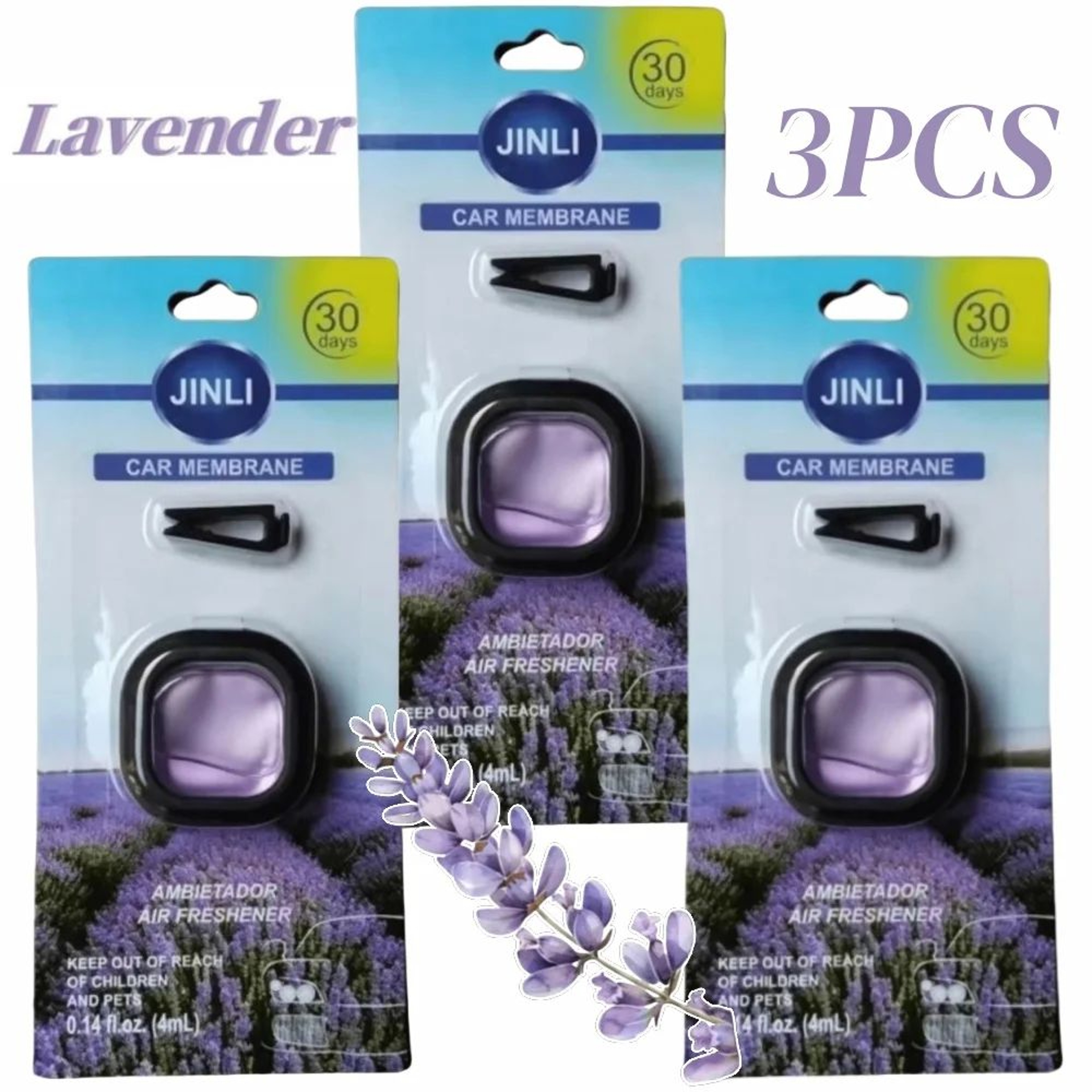 LongLasting Car Air Freshener Vent Clip With Essential Oil Fragrance 014 Oz 20