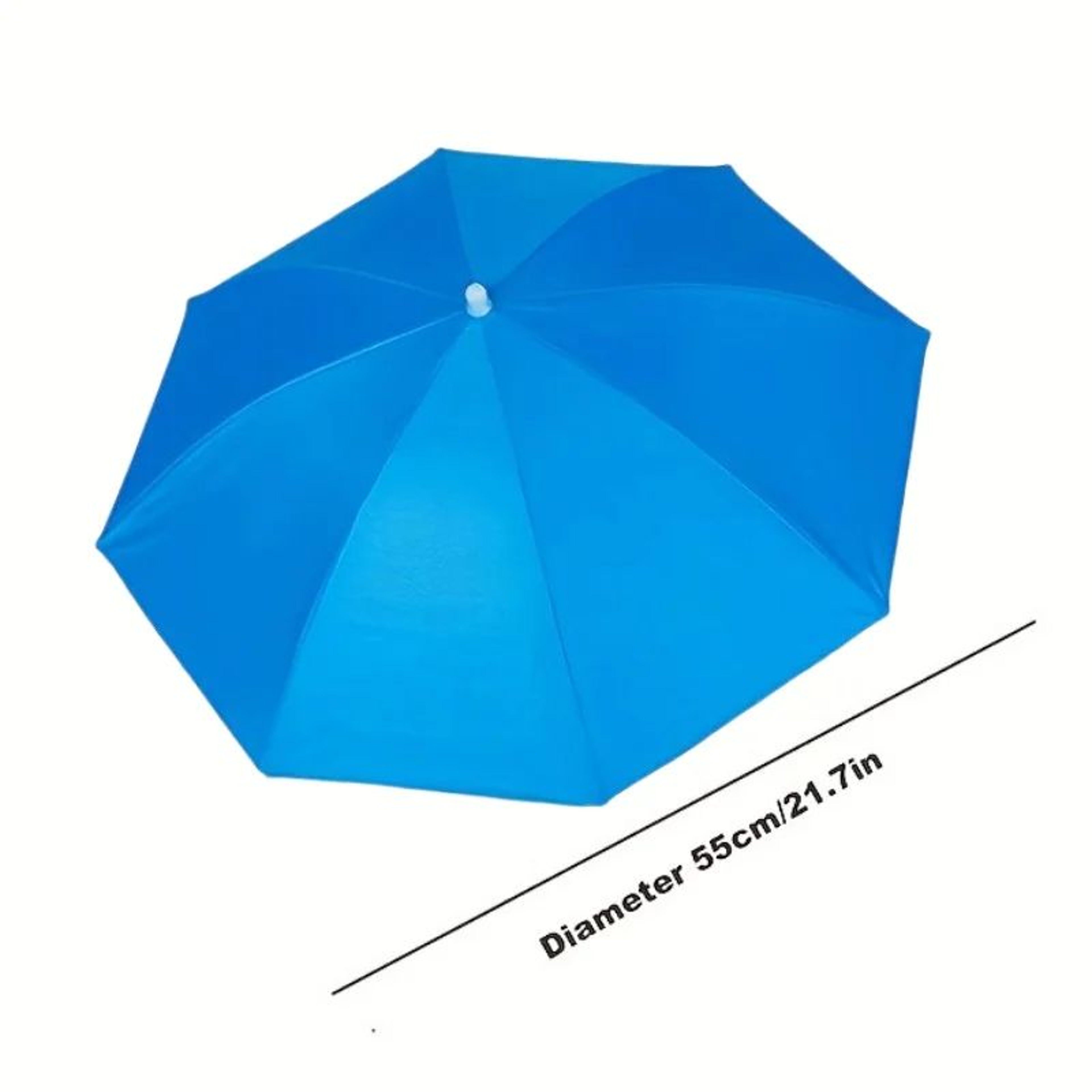 Foldable Waterproof Umbrella Hat 217 Inch HandsFree Fishing Rain Hat 13