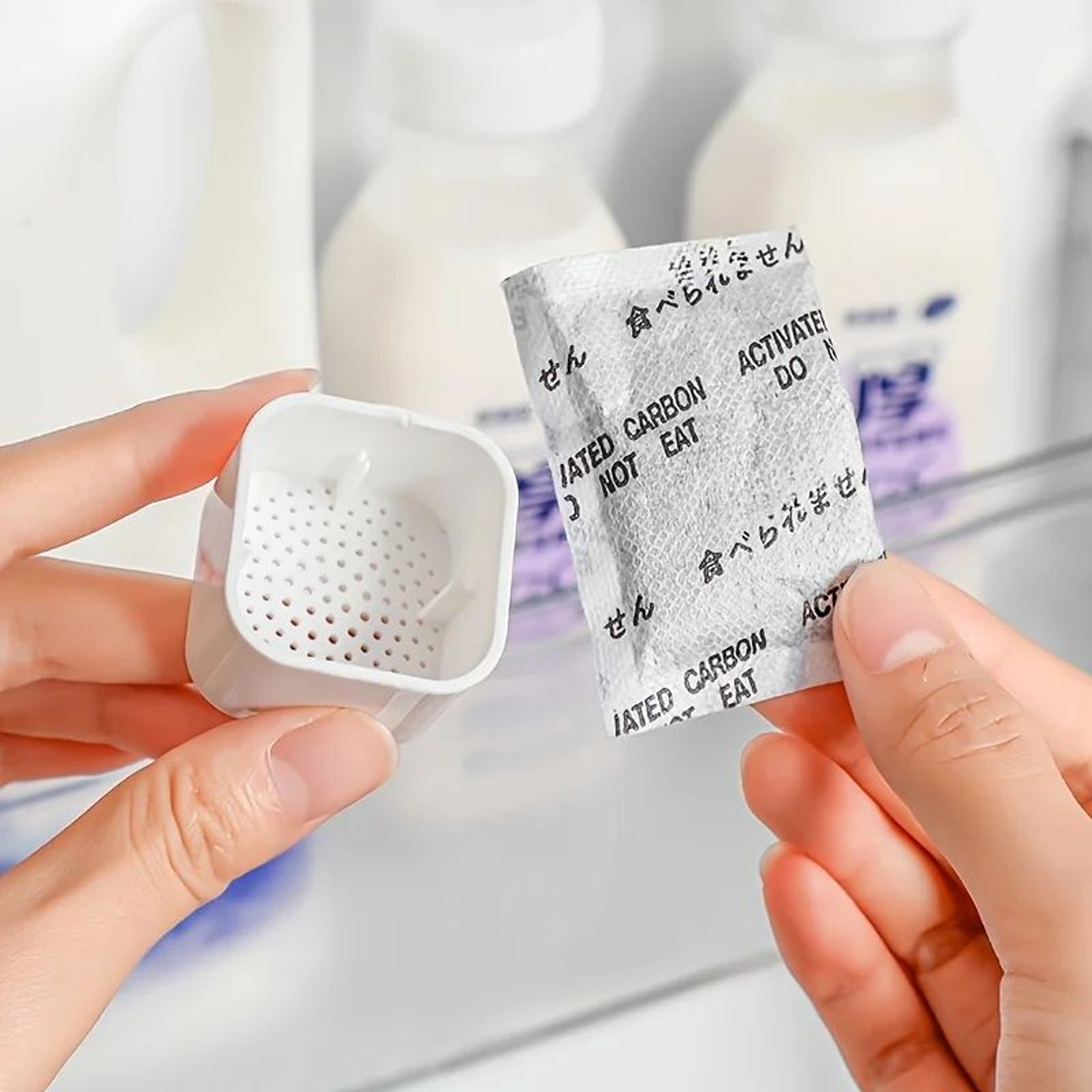 Activated Carbon Refrigerator Odor Absorber Boxes 6 Or 24PCS Fridge Deodorizer 3