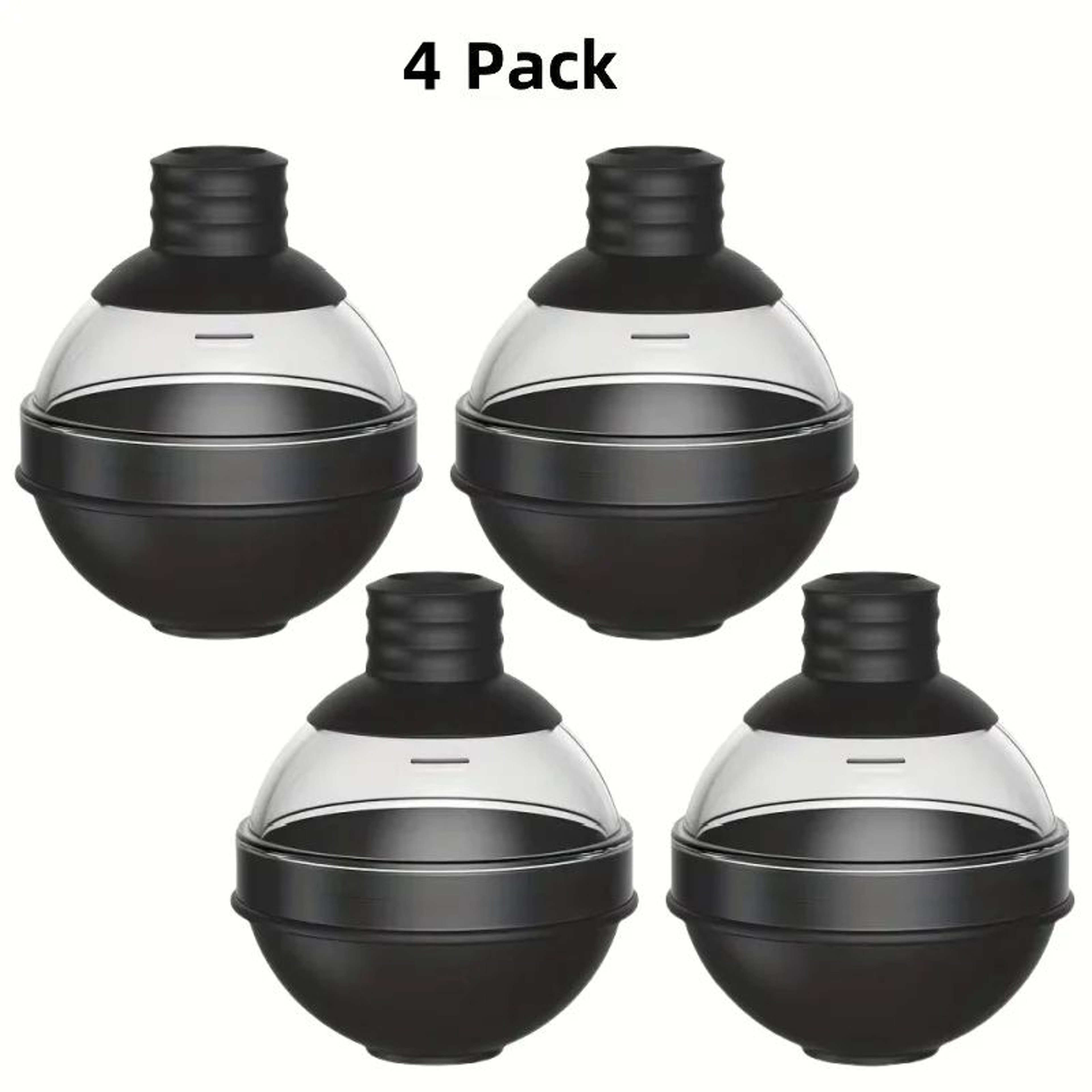 24 Inch Silicone Ice Ball Maker With 2in1 Funnel Lid For Whiskey And Cocktails 8