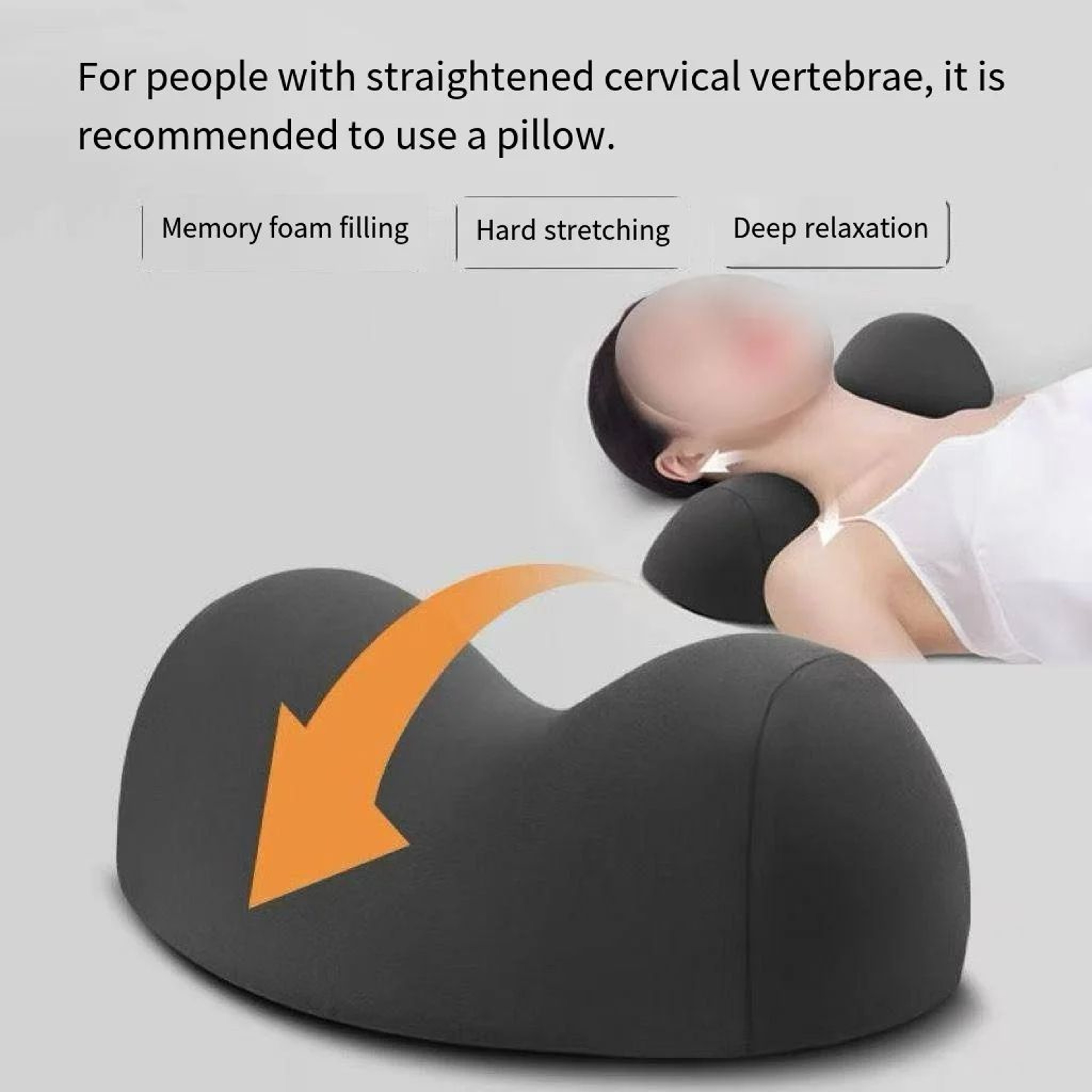 Memory Cotton Cervical Neck Support Pillow For Comfortable Sleep 6