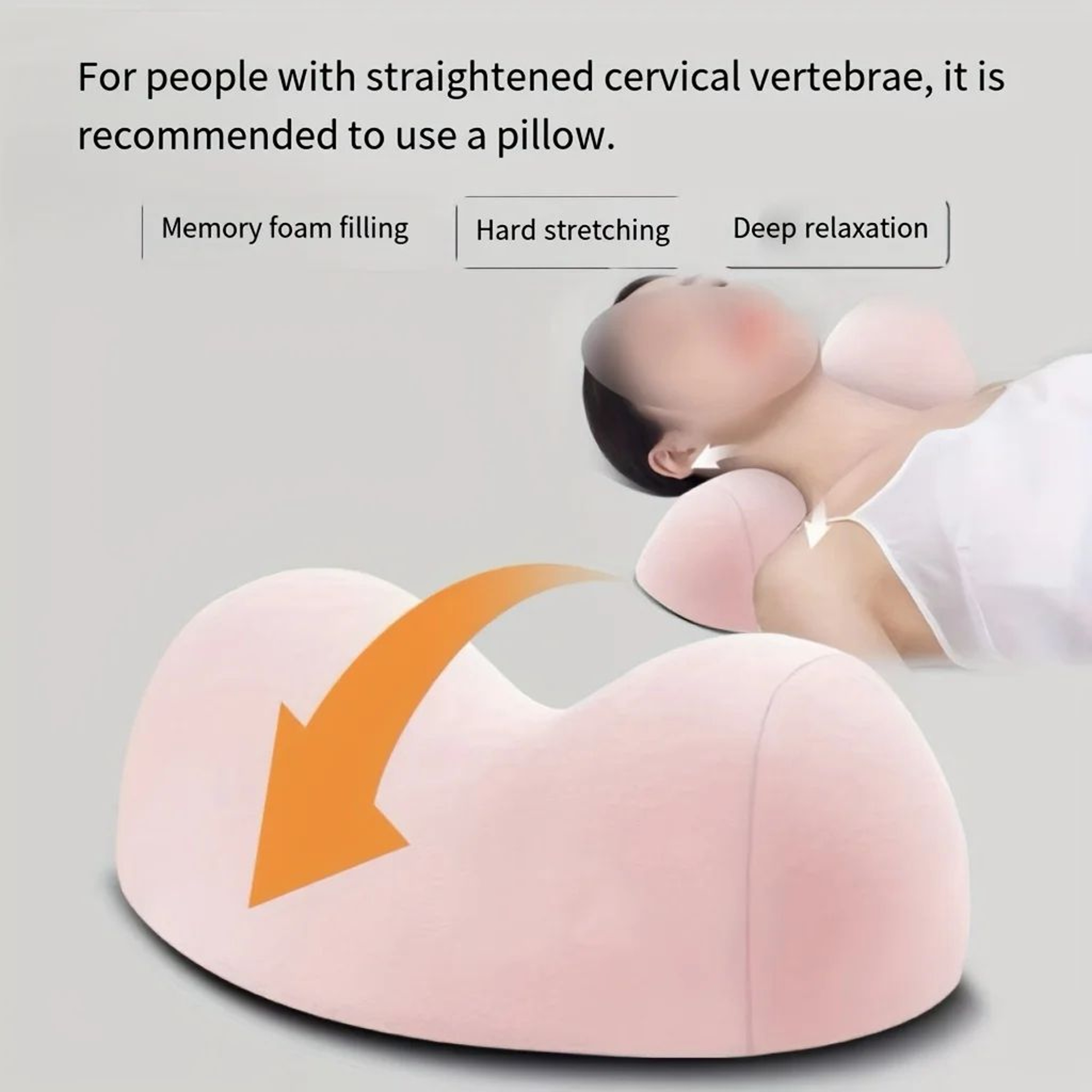 Memory Cotton Cervical Neck Support Pillow For Comfortable Sleep 8