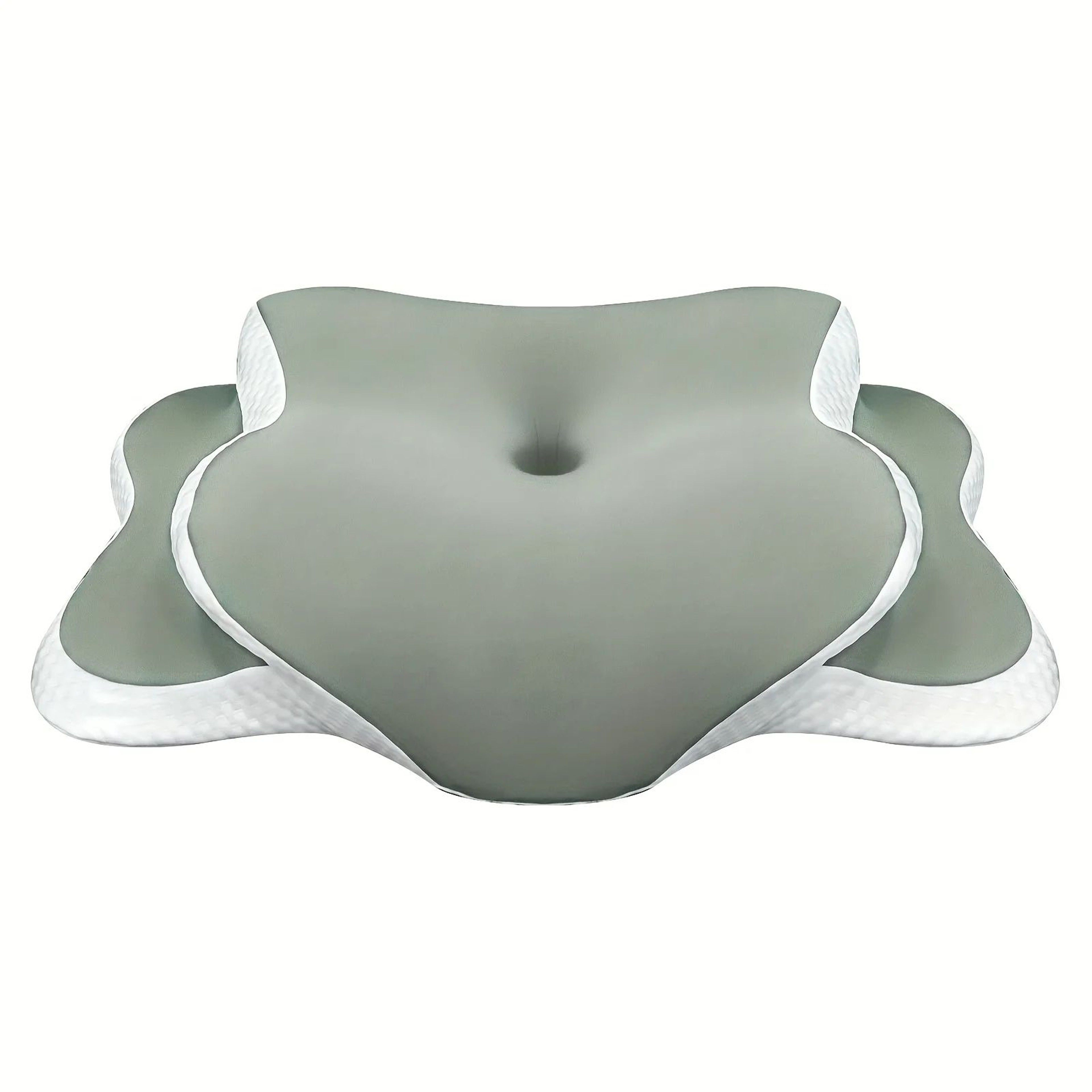 Adjustable Cooling Memory Foam Pillow With Ice Silk Cover For Back And Side Sleepers 7
