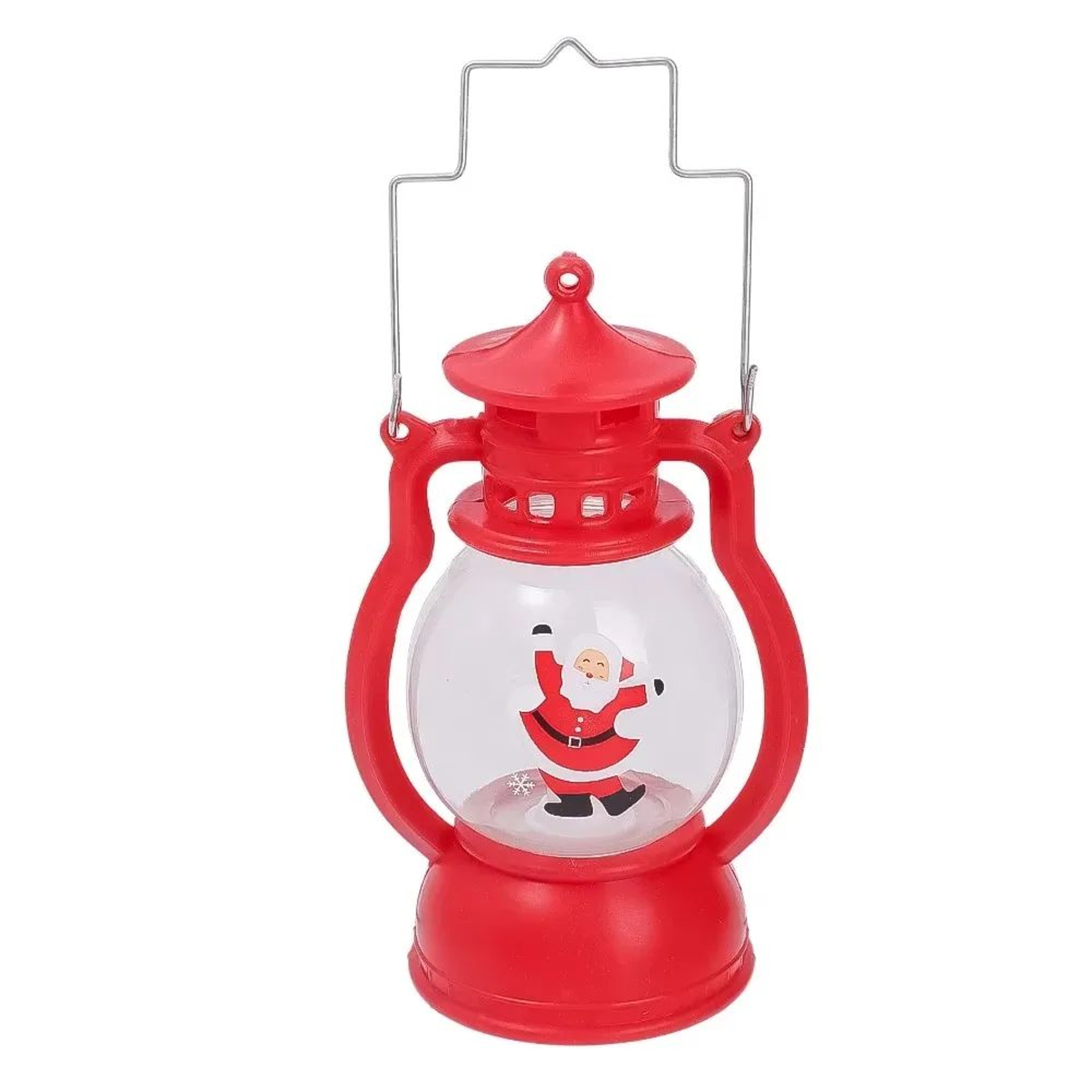 Santa Claus LED Christmas Lantern  Warm Light Holiday Ornament And Tabletop Decor 10