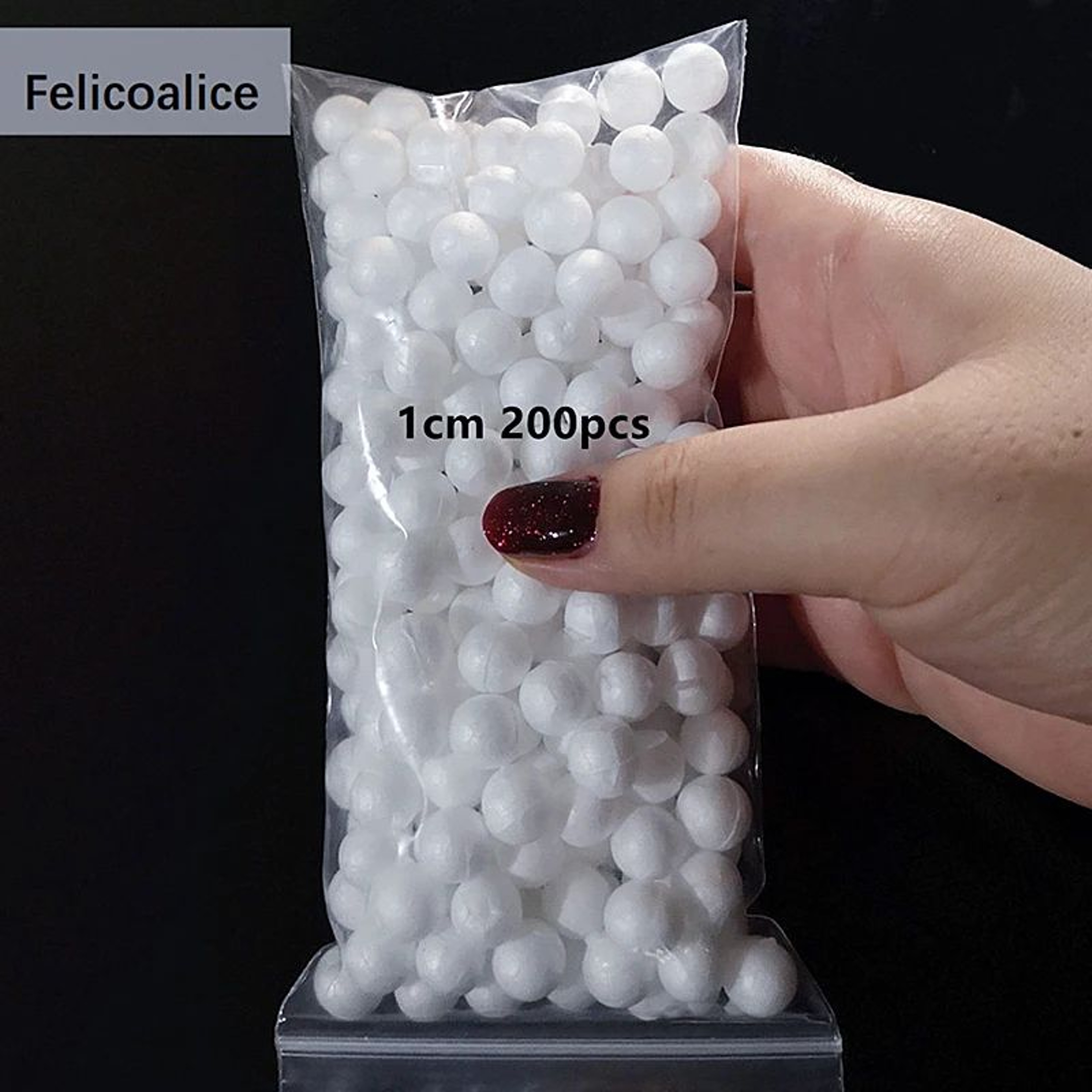 Mini White Styrofoam Craft Balls 14 Cm For DIY Crafts Christmas Ornaments And Party Decor 11