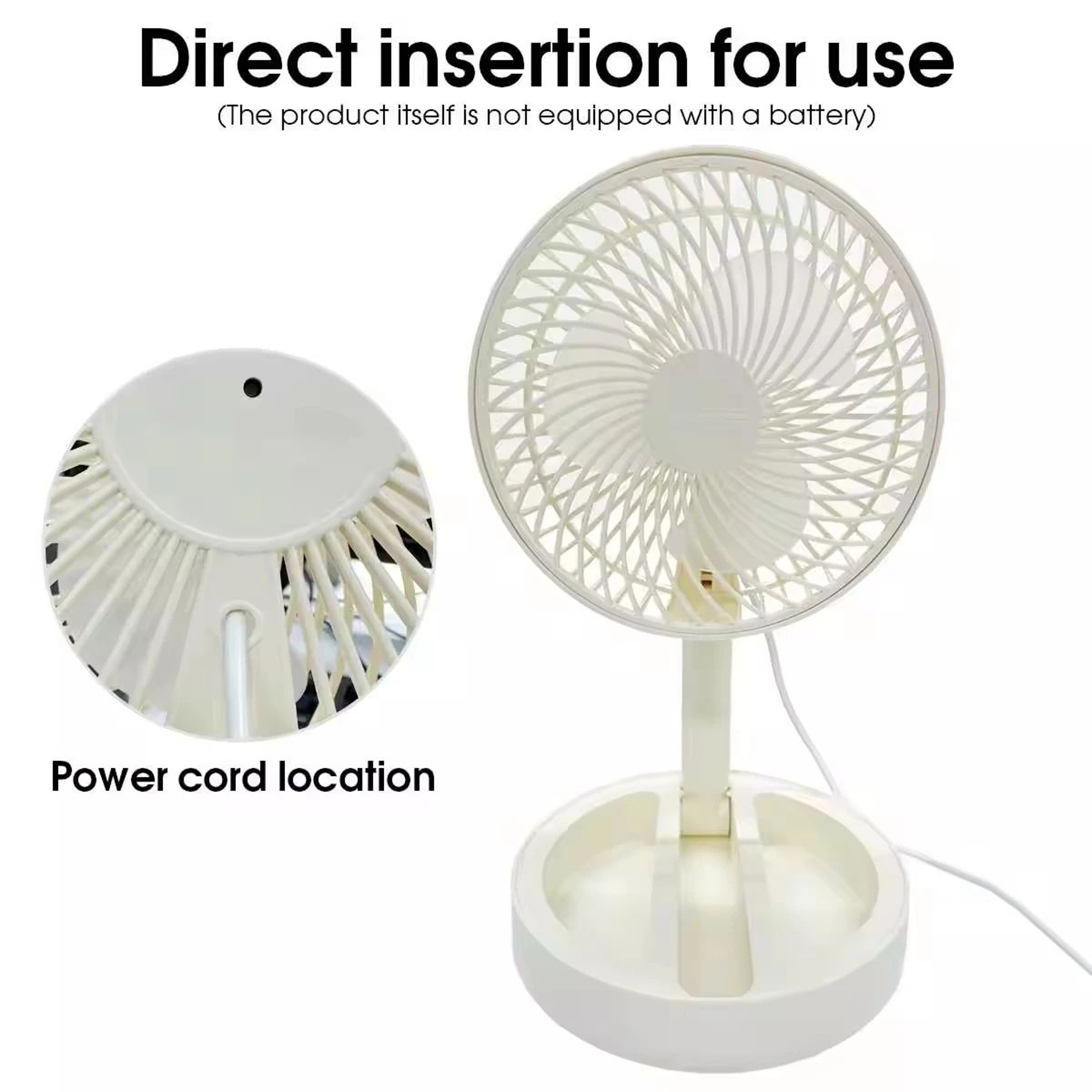 Portable HighWind Desktop Air Circulator Mini Cooling Fan 5