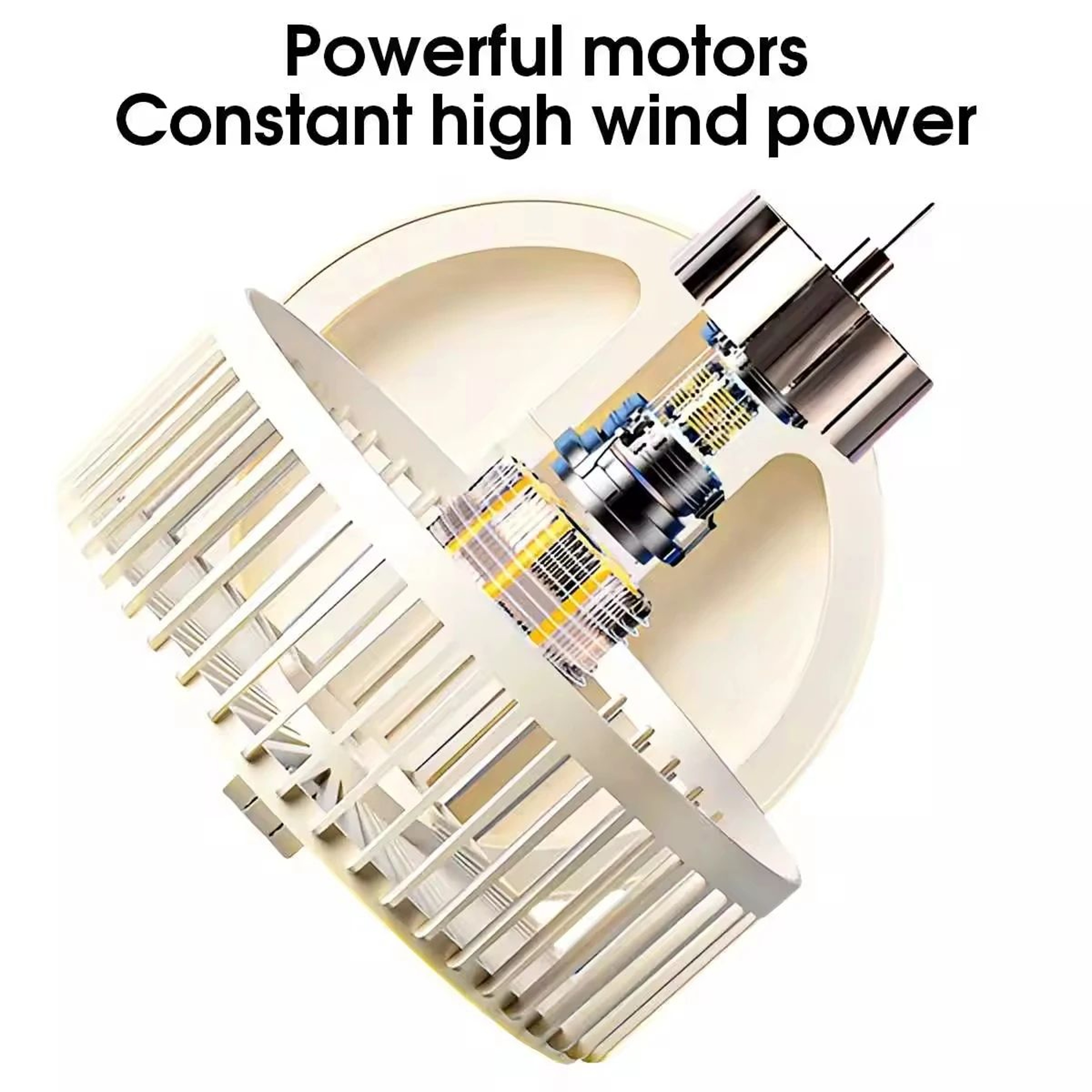 Portable HighWind Desktop Air Circulator Mini Cooling Fan 2
