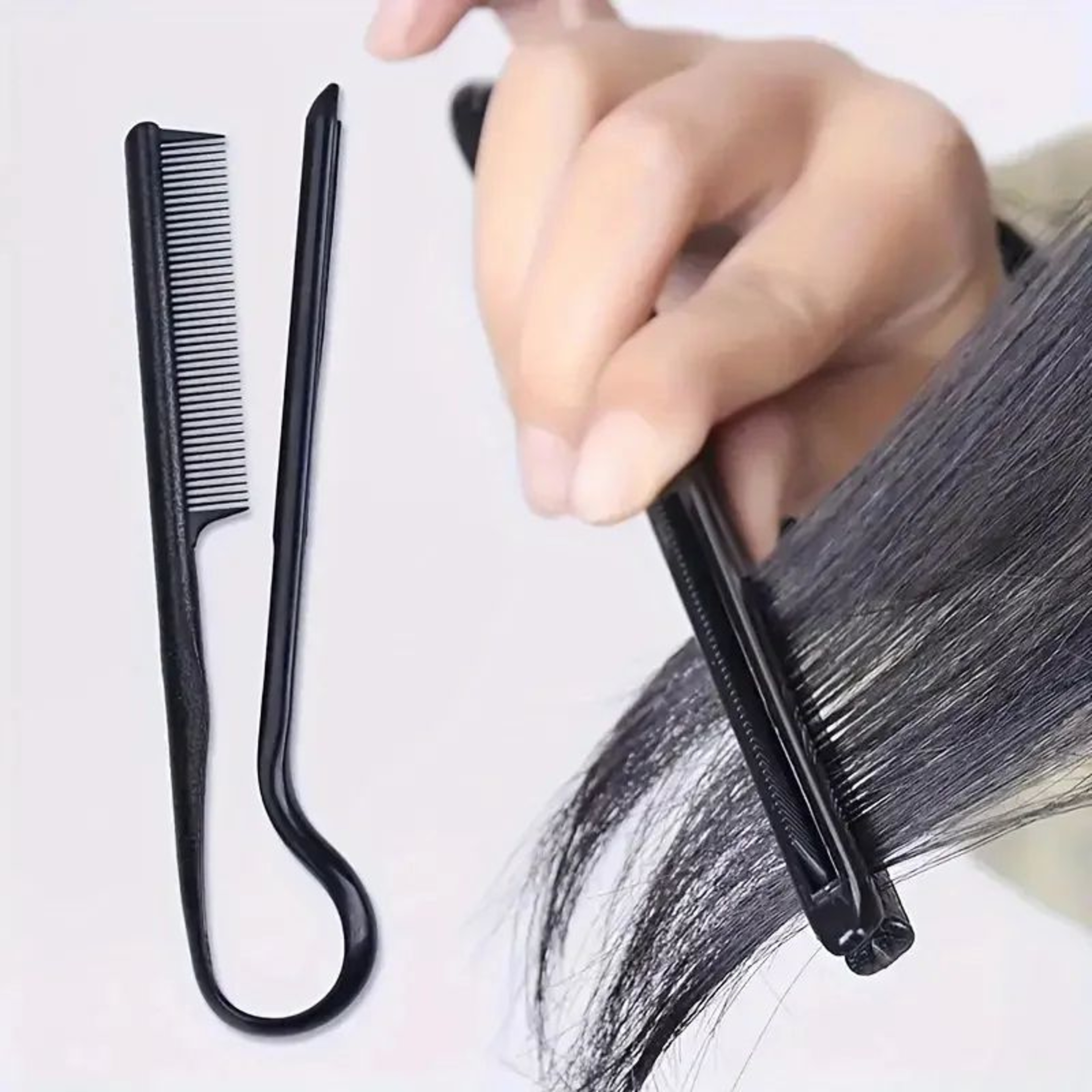 VComb Hair Straightening Splint Comb For Smooth Hair And Wig Styling 5